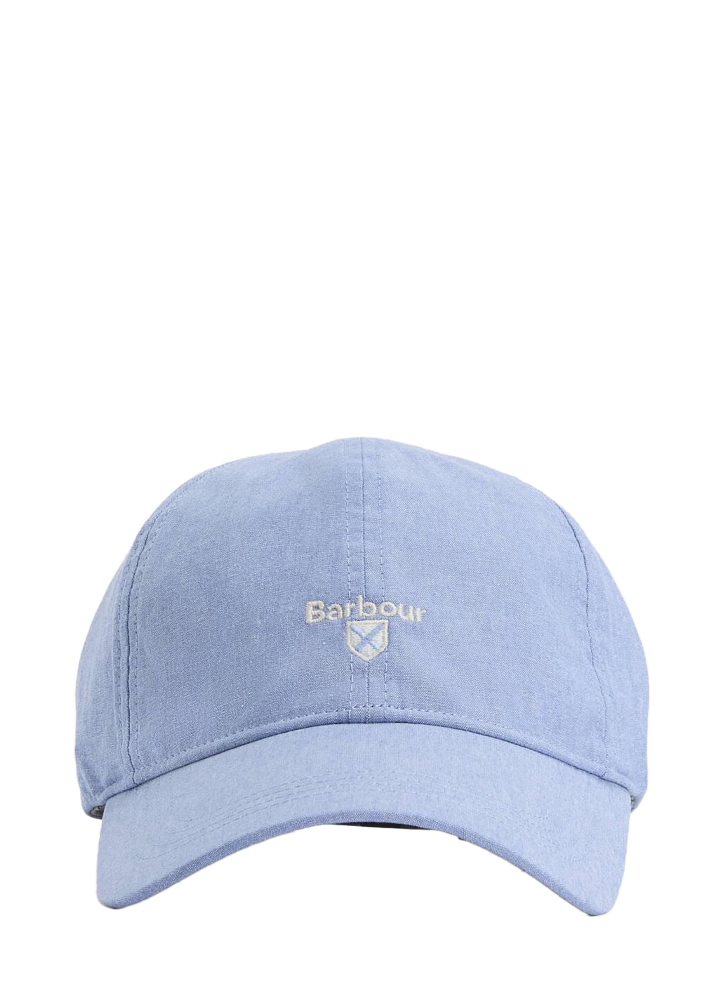 Casquette Nelson Chambray en coton BARBOUR Bleu