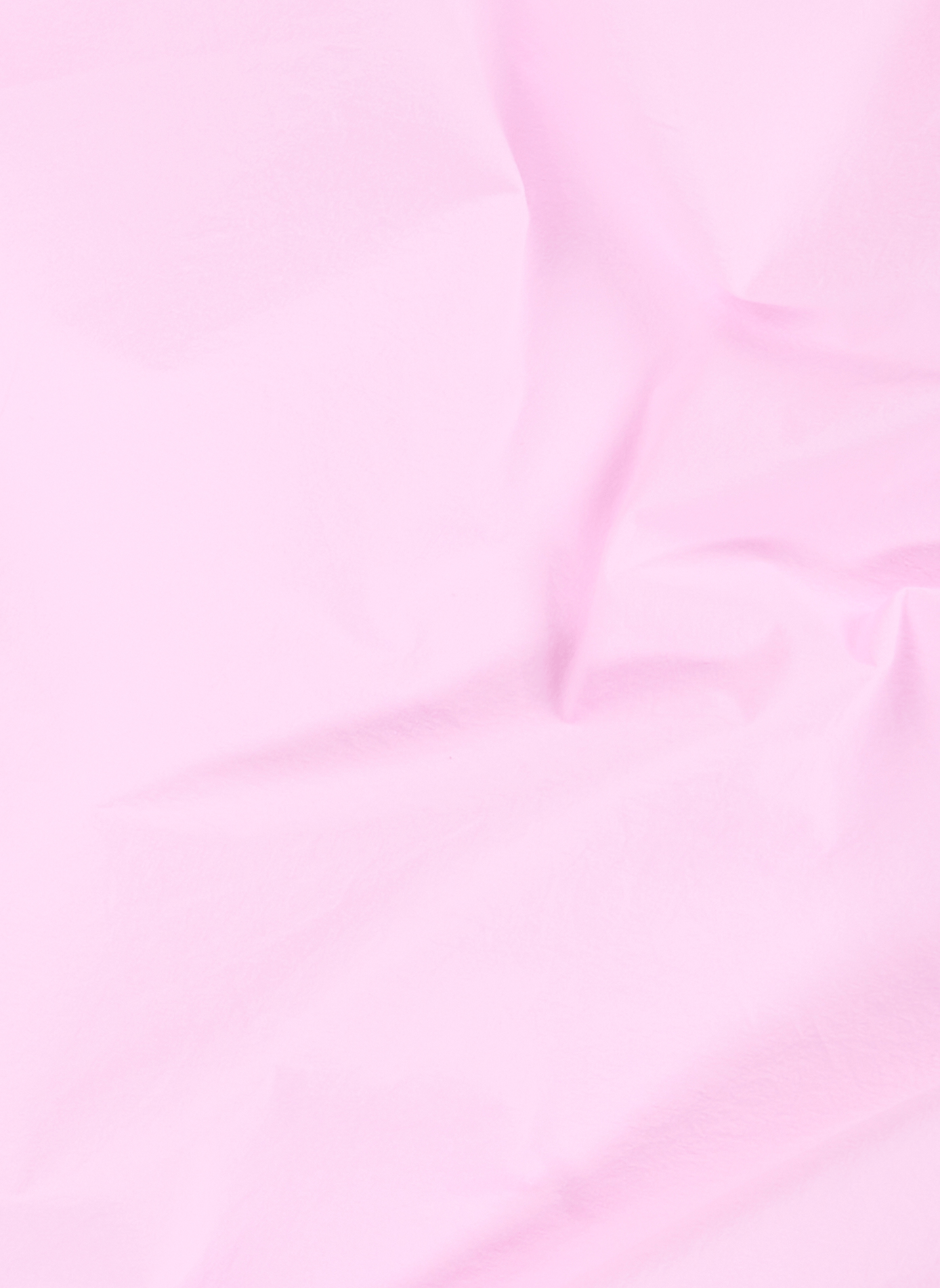 Fitted sheet in washed cotton percale. AU PRINTEMPS PARIS Pink