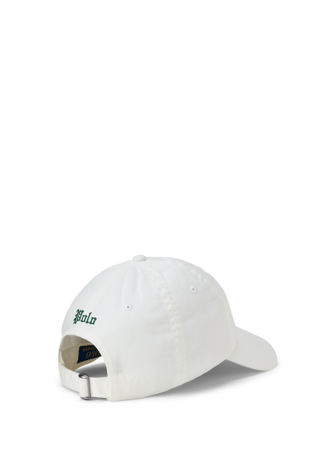 Cotton baseball cap with embroidered logo  POLO RALPH LAUREN White