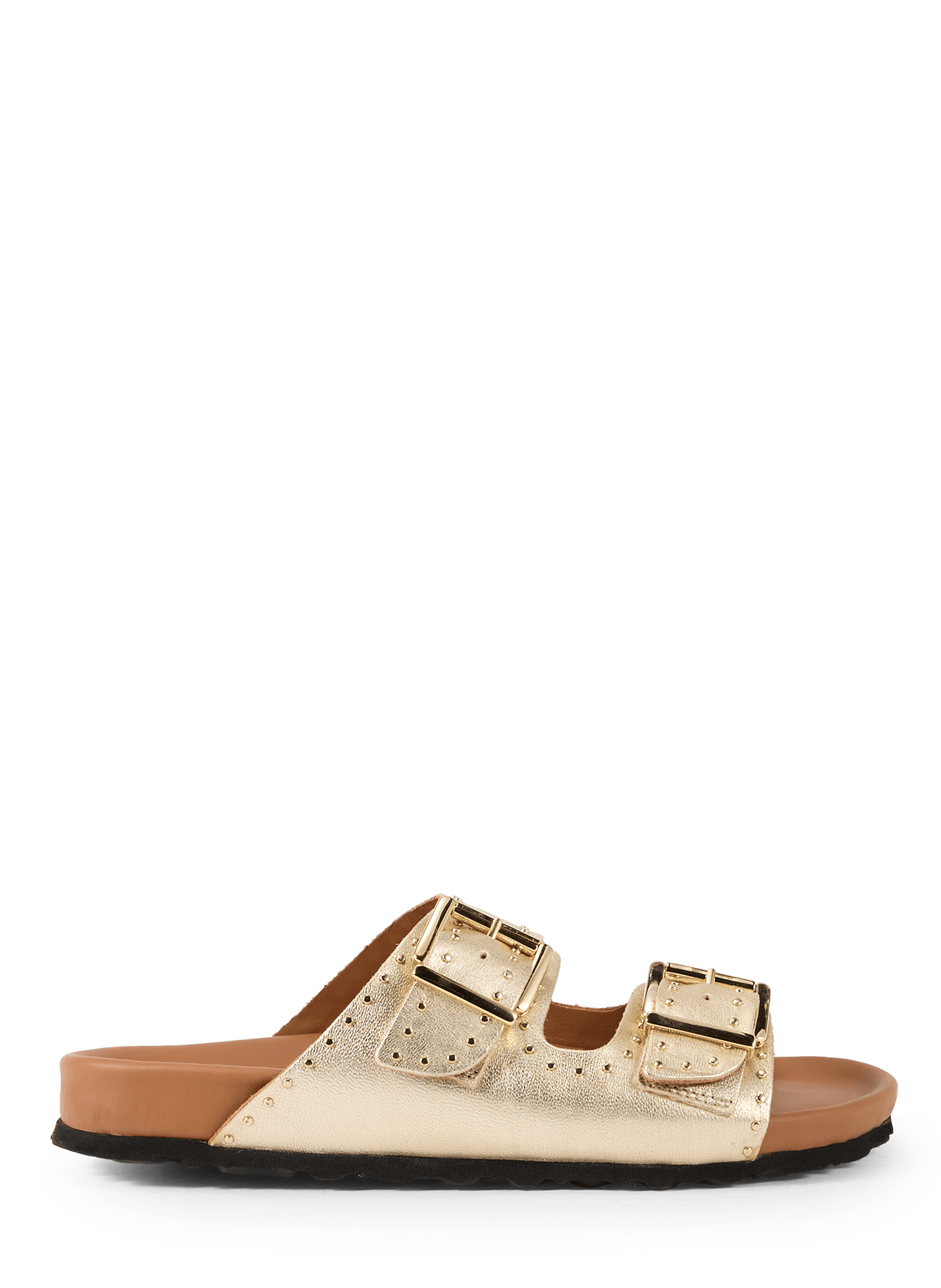Mules funky in pelle SAISON 1865 Dorato