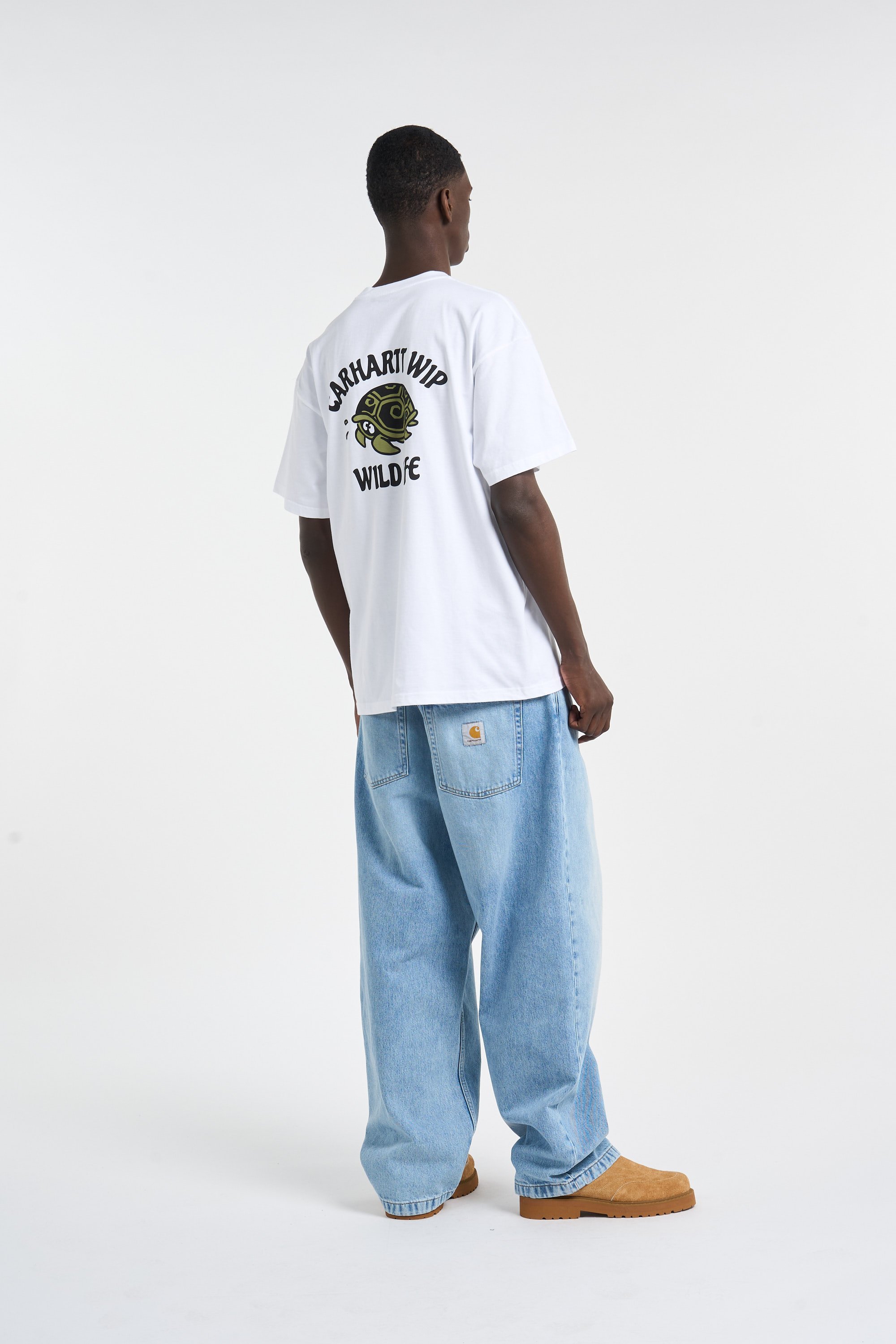 T-shirt s/s wild life t-shirt CARHARTT WIP Blanc