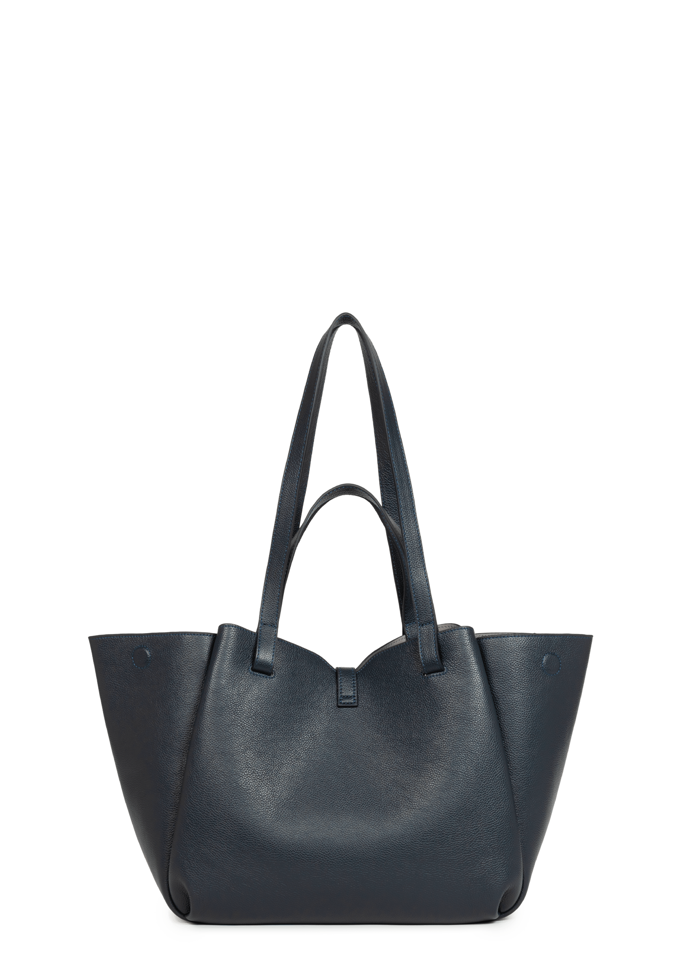 Grand sac cabas épaule - milano horizon LANCASTER Bleu
