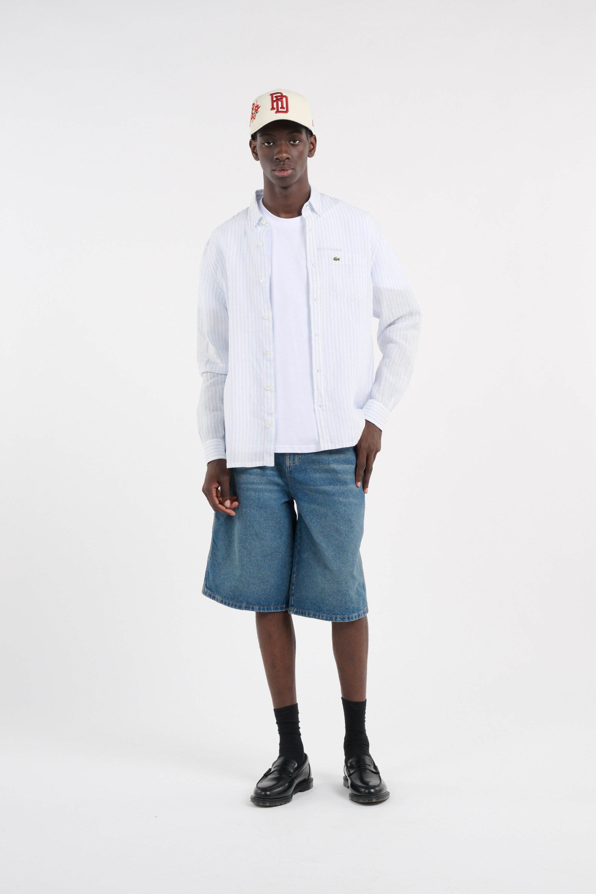 Chemise chemise casual manches lo LACOSTE Multicolore