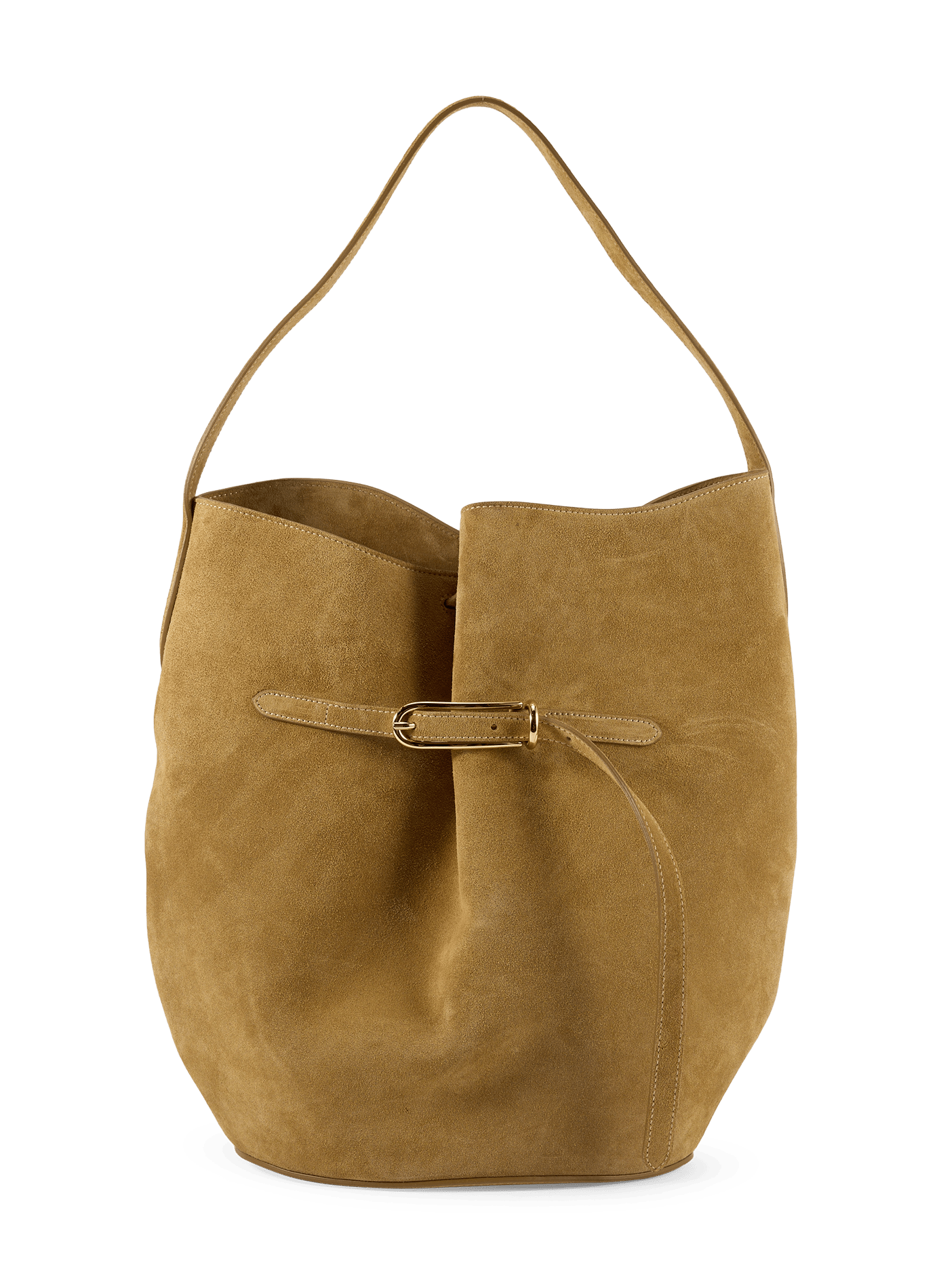 Schoudertas van leer LIFFNER Beige