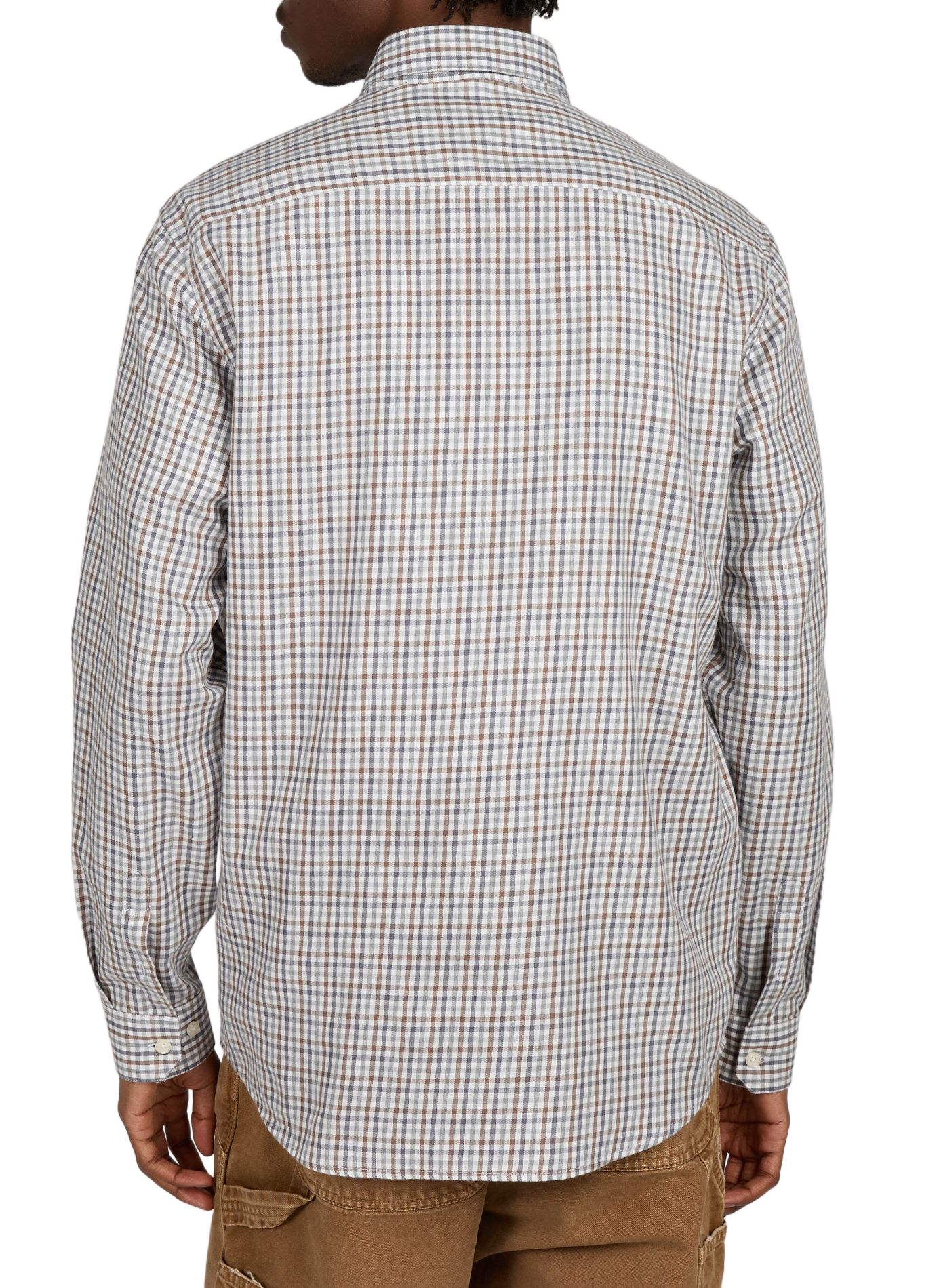 Straight cotton shirt | Beige AU PRINTEMPS PARIS Men