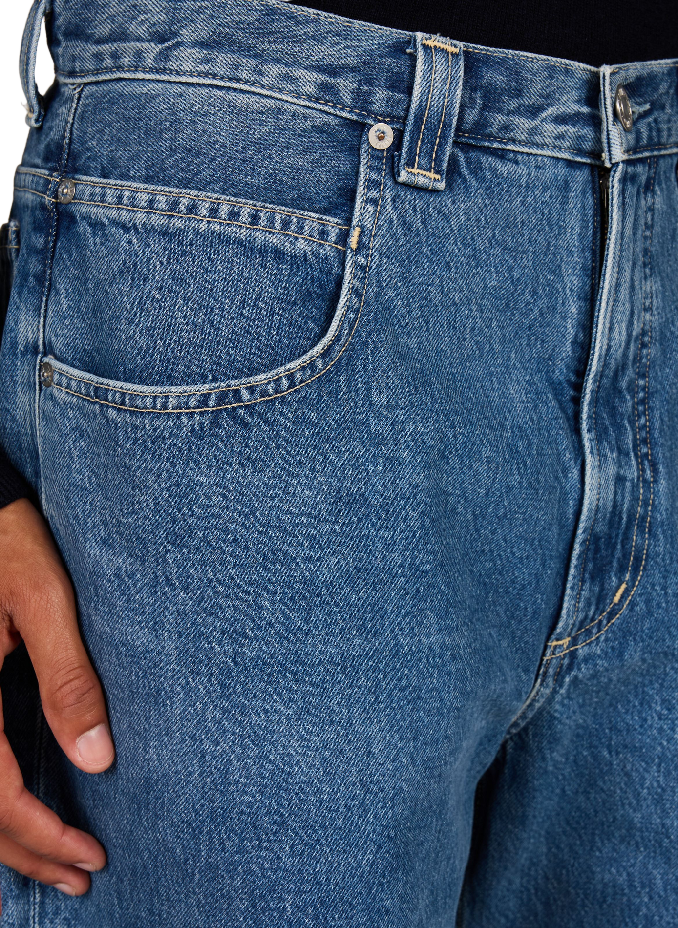 Jeans large Grover en coton | Bleu AGOLDE Homme