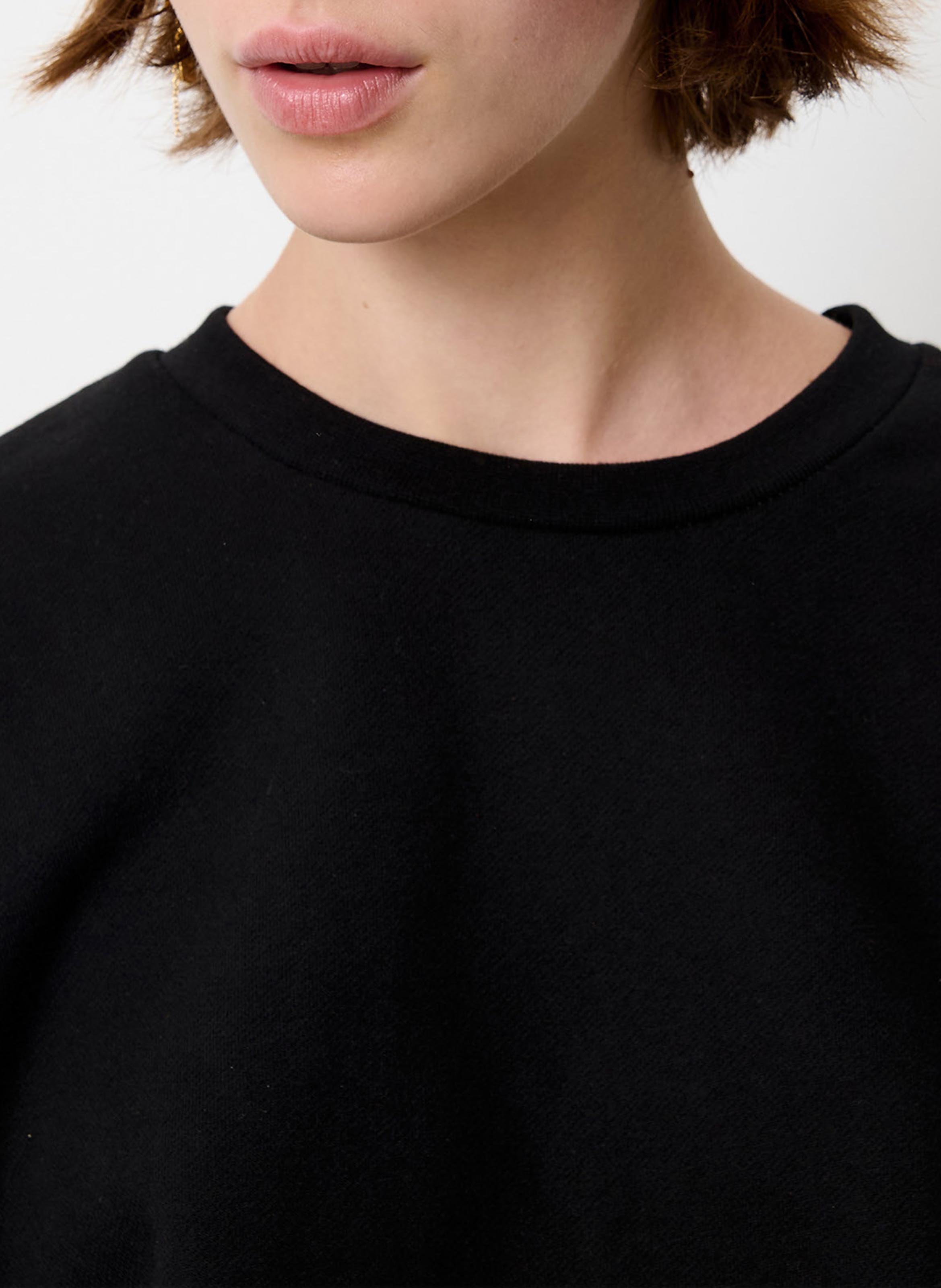 Sweat col rond en coton inea SESSUN Noir