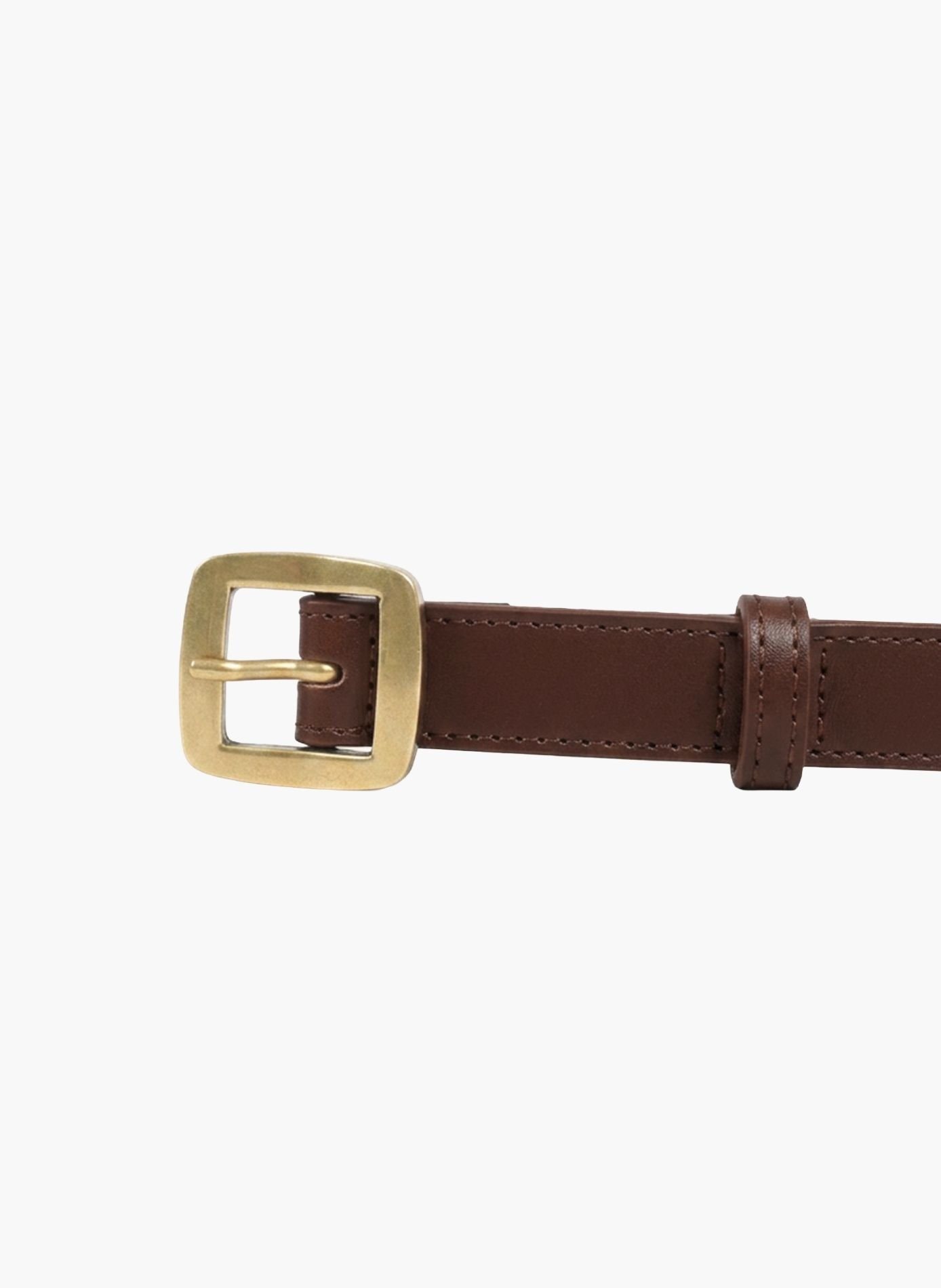 Ceinture alix cuir JULES & JENN Marron