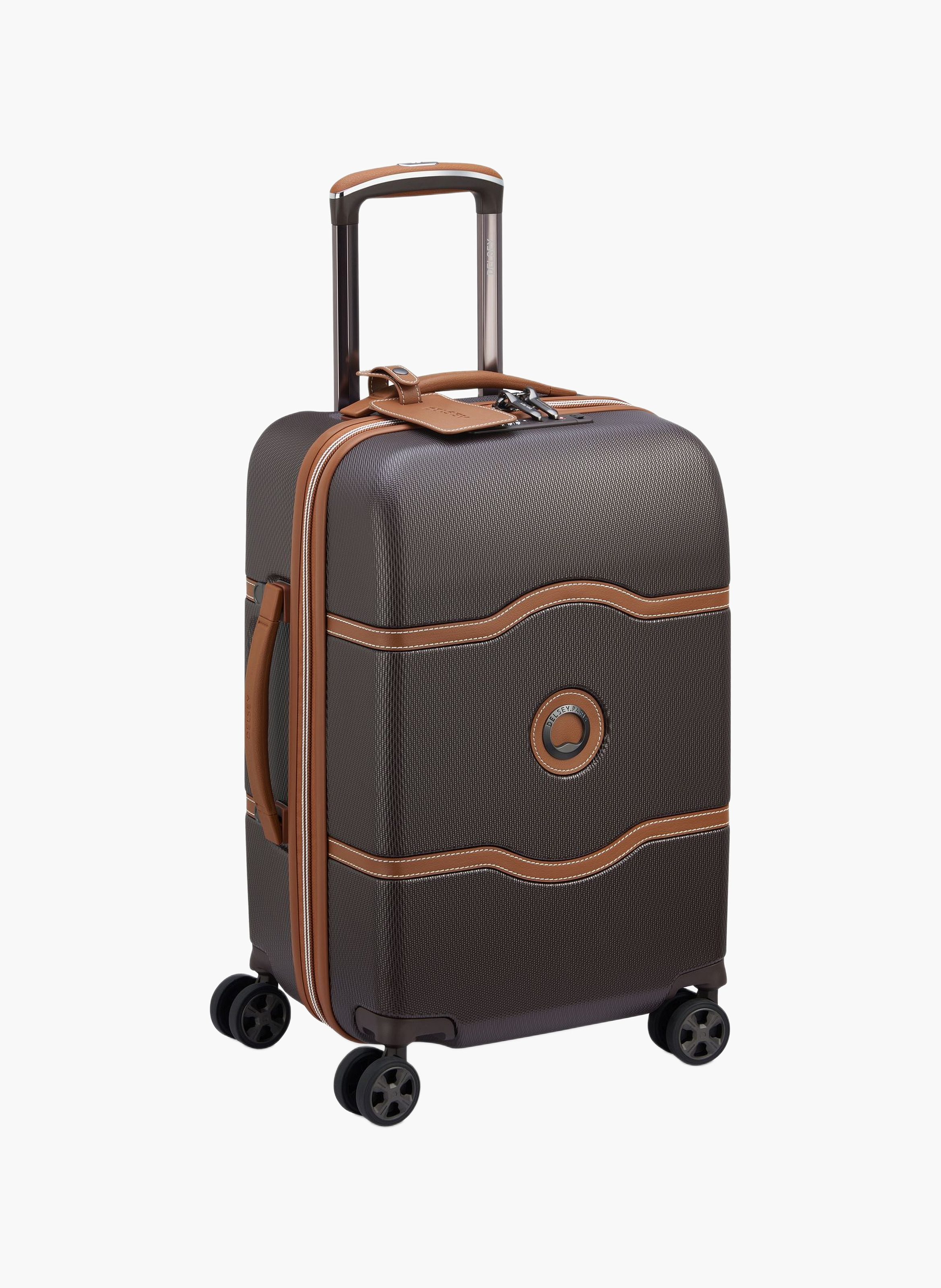 Valise cabine rigide taille s - chatelet air 2.0 DELSEY PARIS Marron