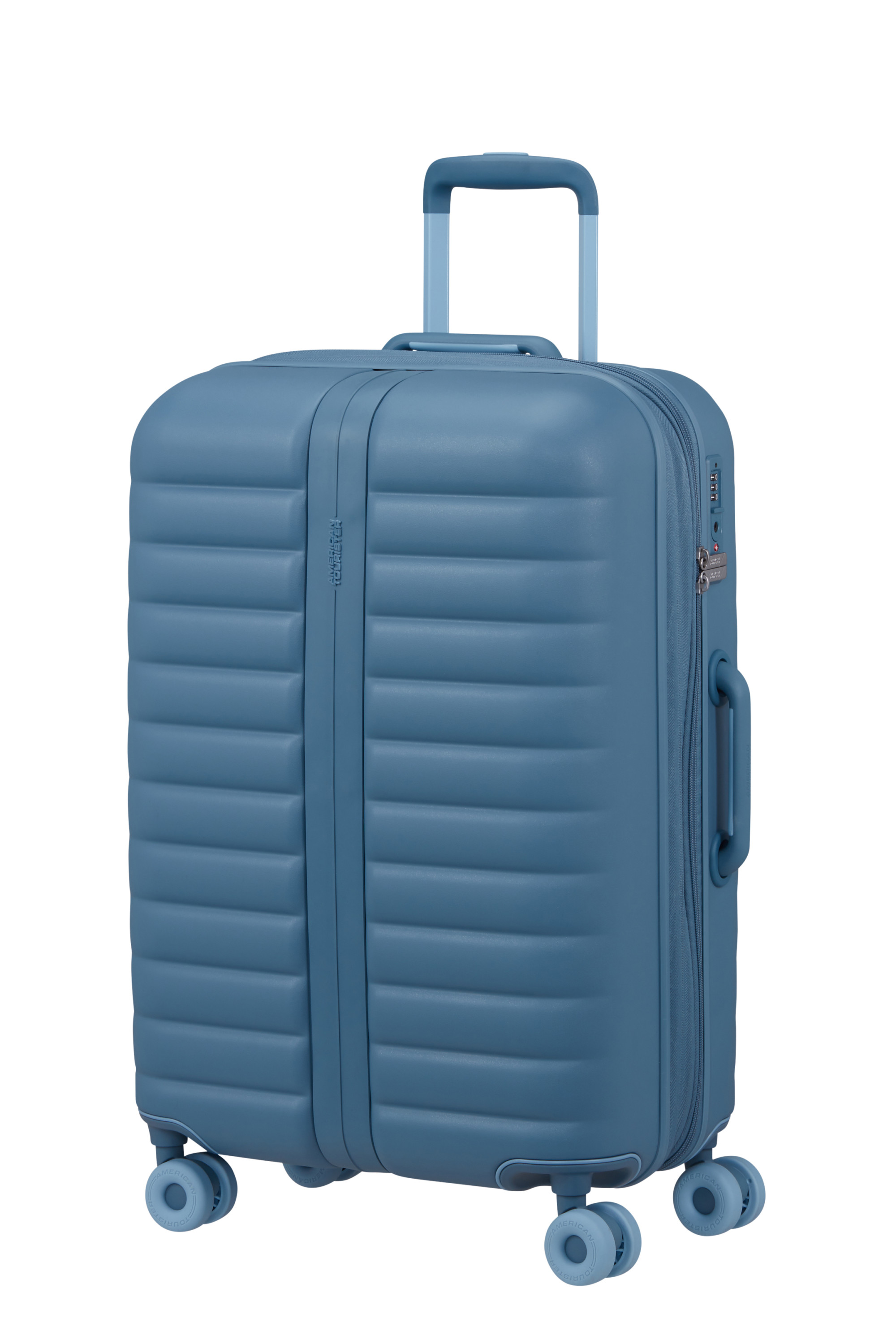Neovibe valise 4 roues taille m AMERICAN TOURISTER Bleu