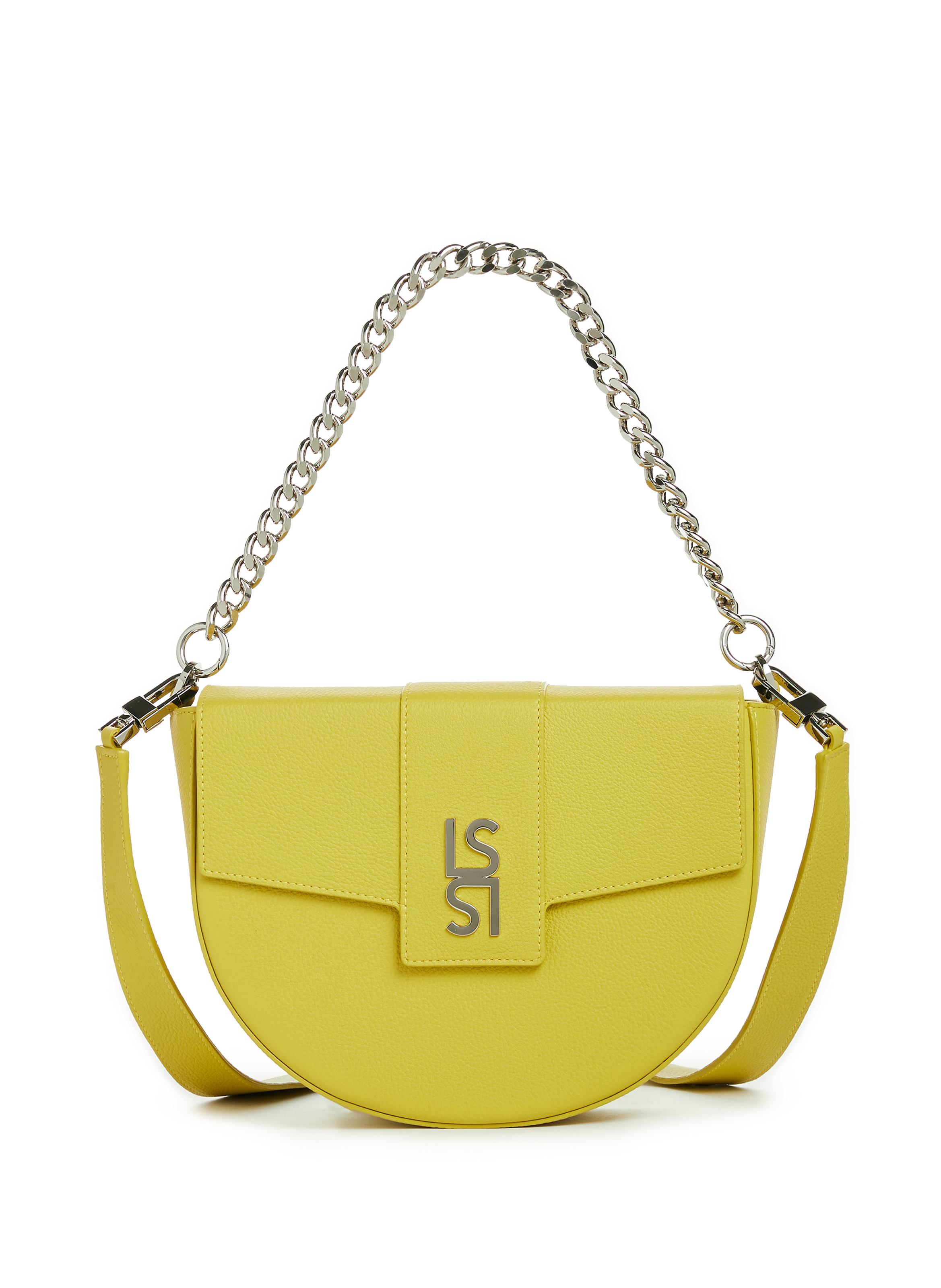 LA SINGULIERE & LE SINGULIER Sac à main en cuir Vert