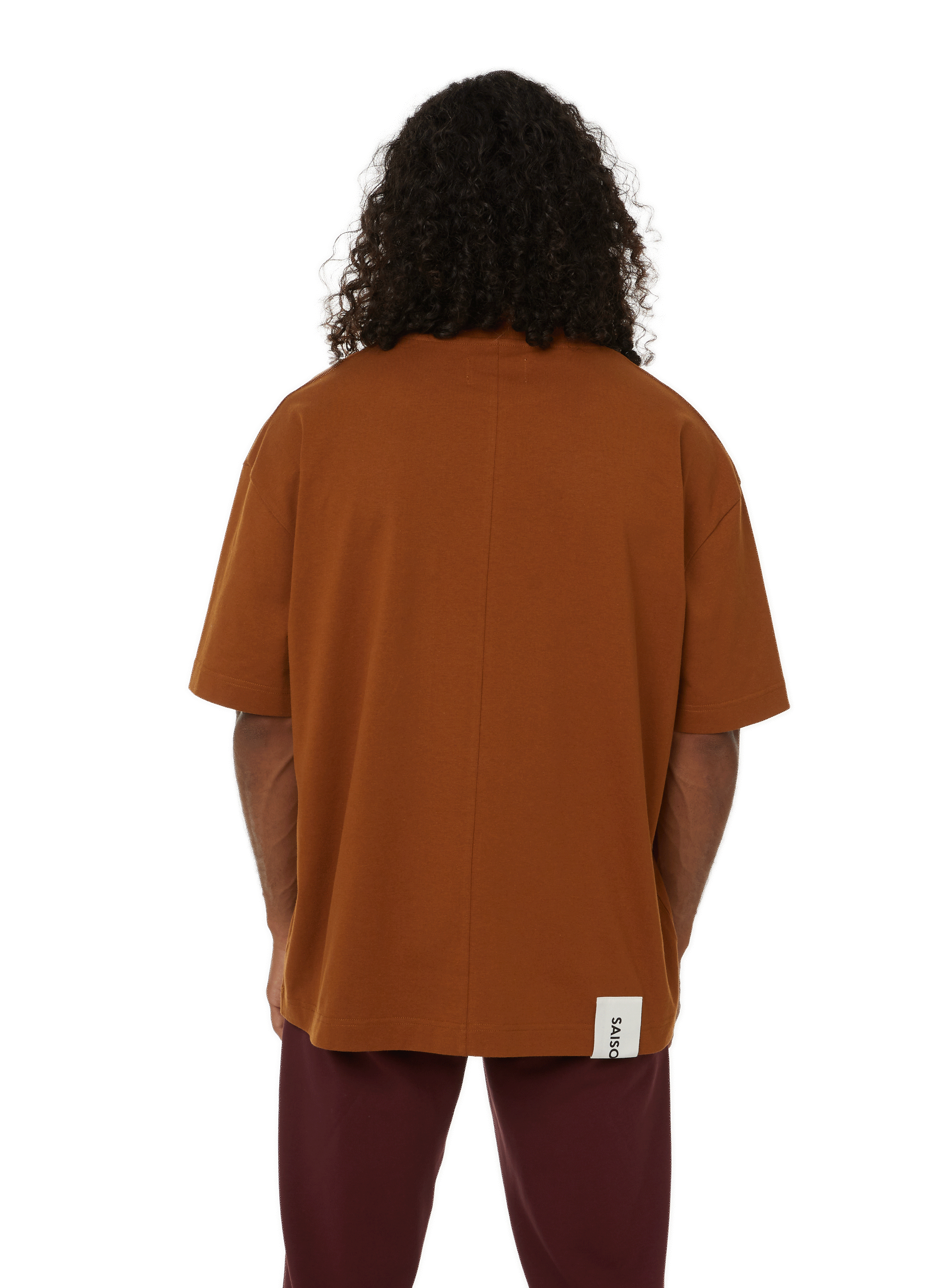 Oversized T-shirt SAISON 1865 Brown
