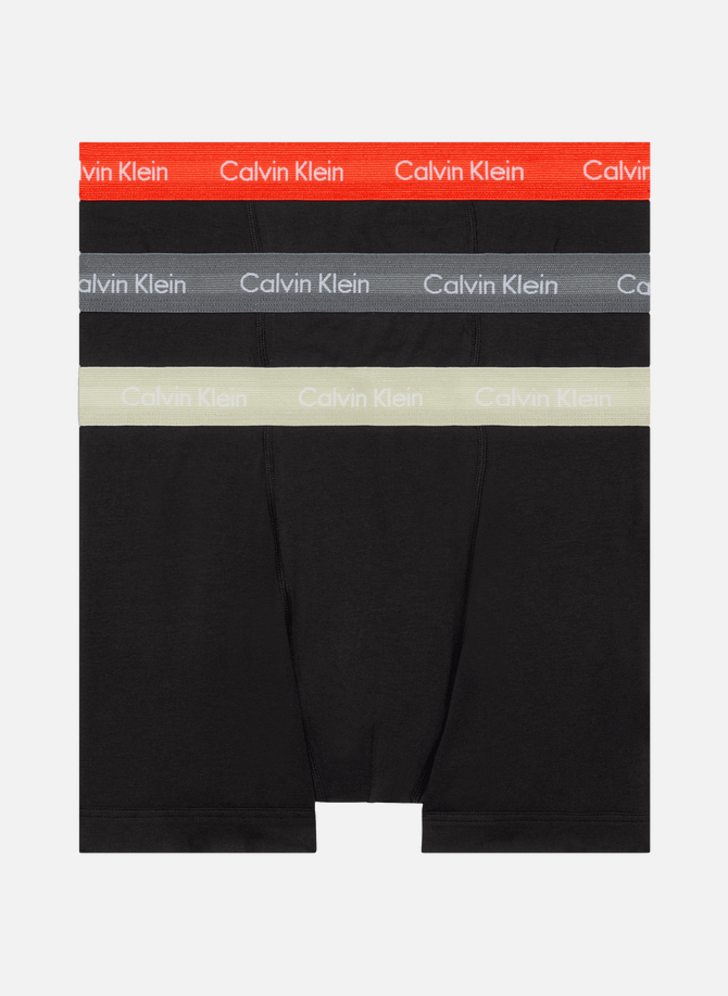 Pack of three CALVIN KLEIN cotton boxers