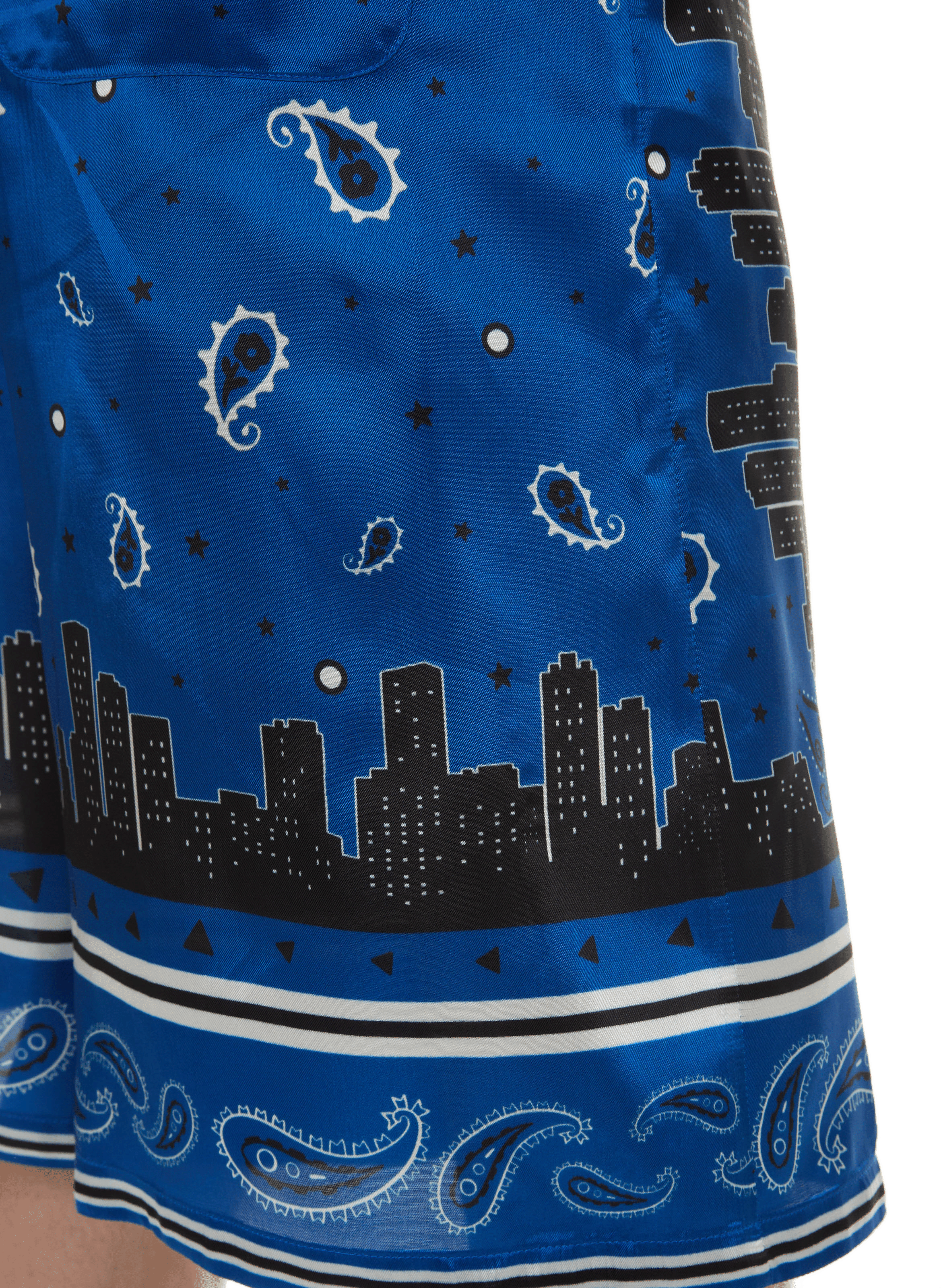 Short imprimé  OFF-WHITE Bleu