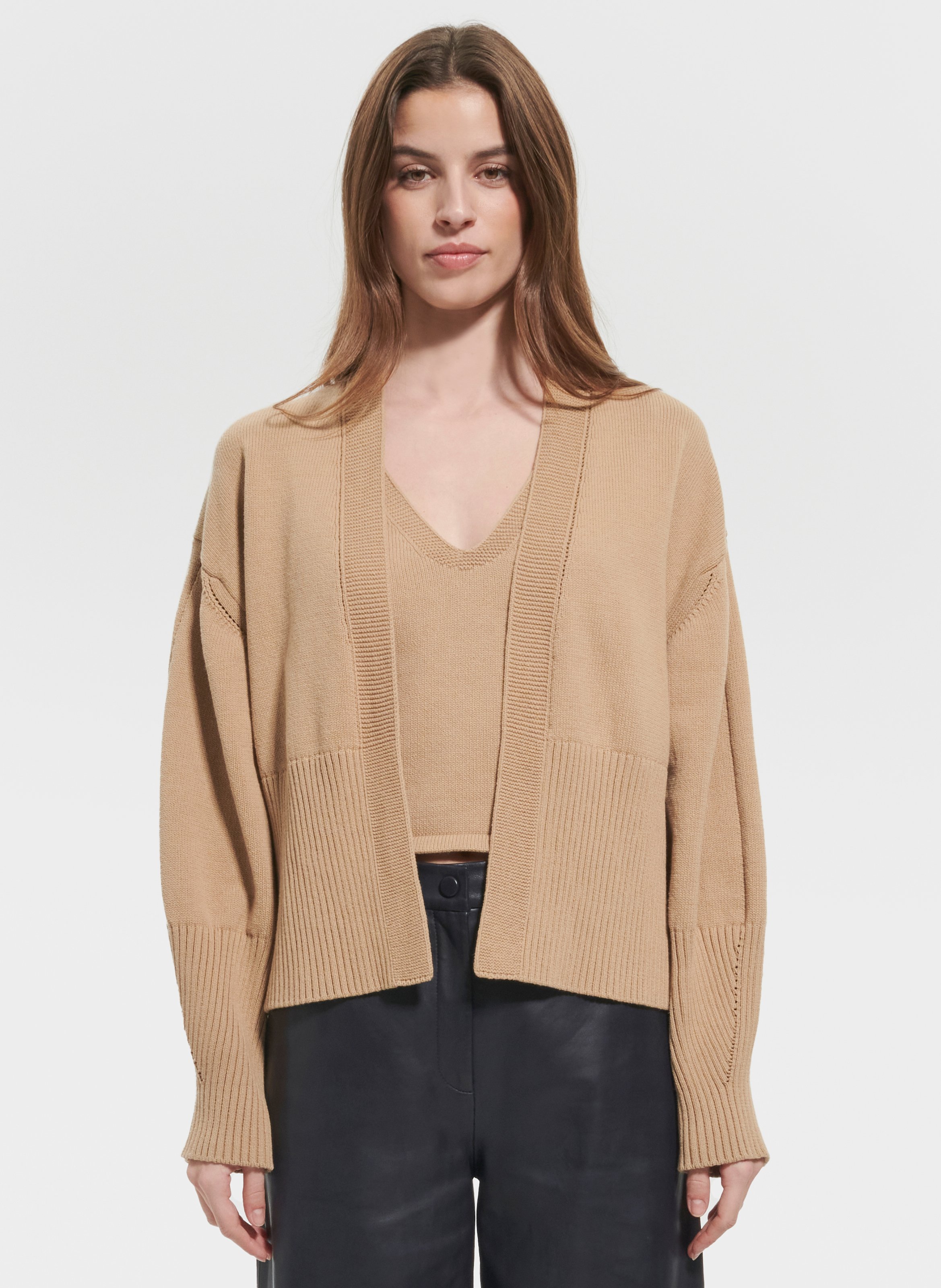 Gilet  gavin ZAPA Marron