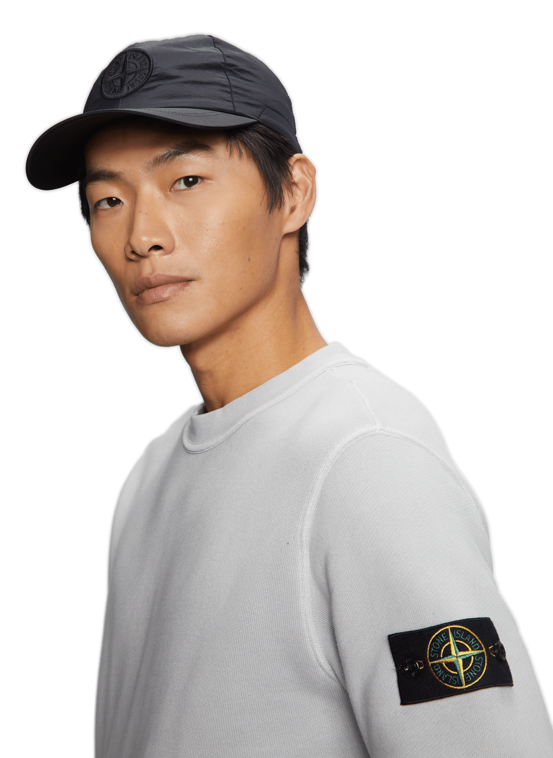 Cap STONE ISLAND Black