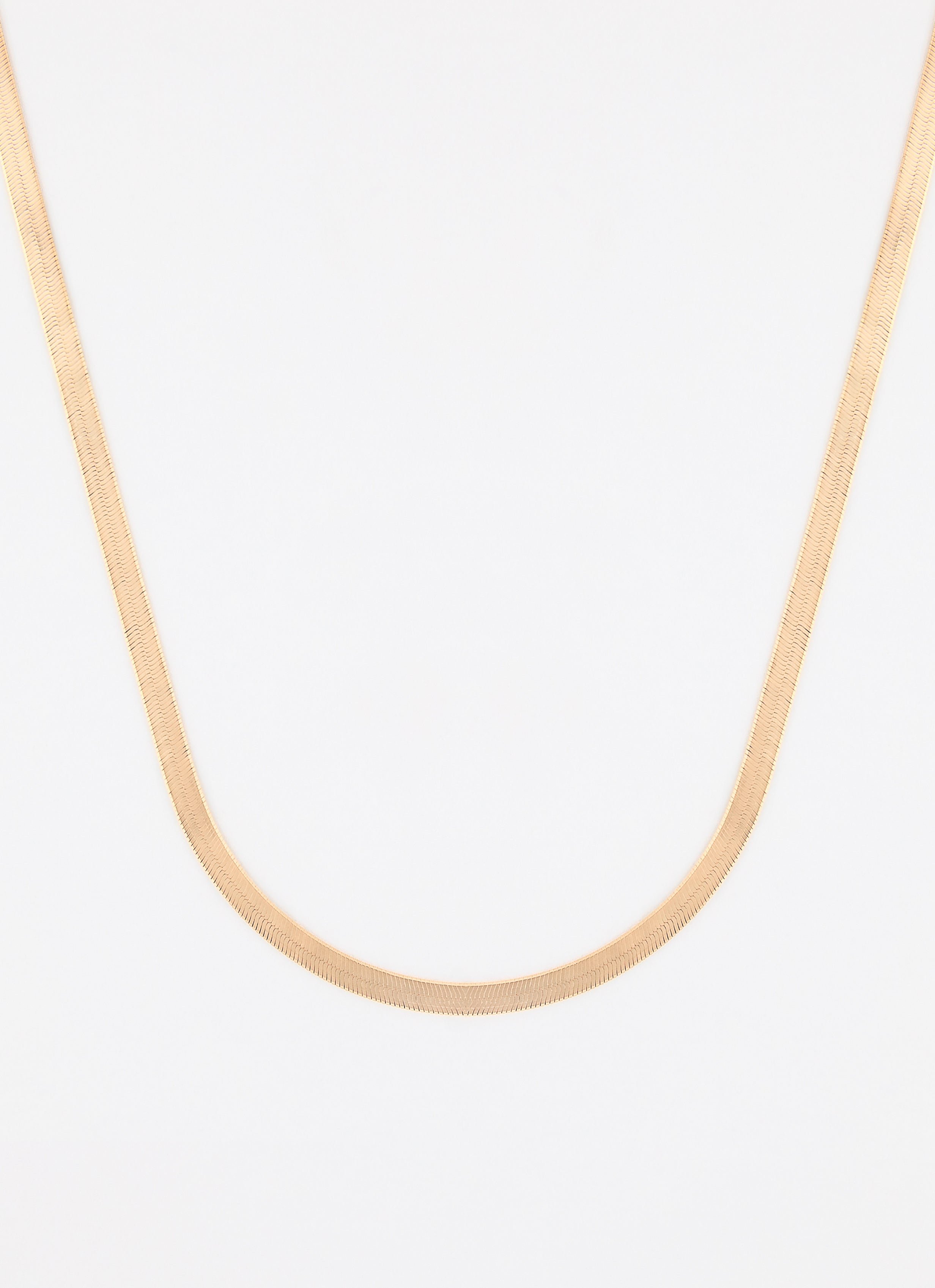 Collier ripple argent 925 plaqué or ANNA SOTTILOTTA Doré