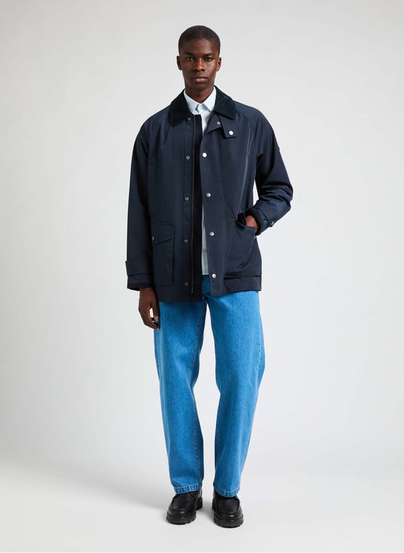 Mid-length jacket | Blue by GANT Mid-length jacket Blue