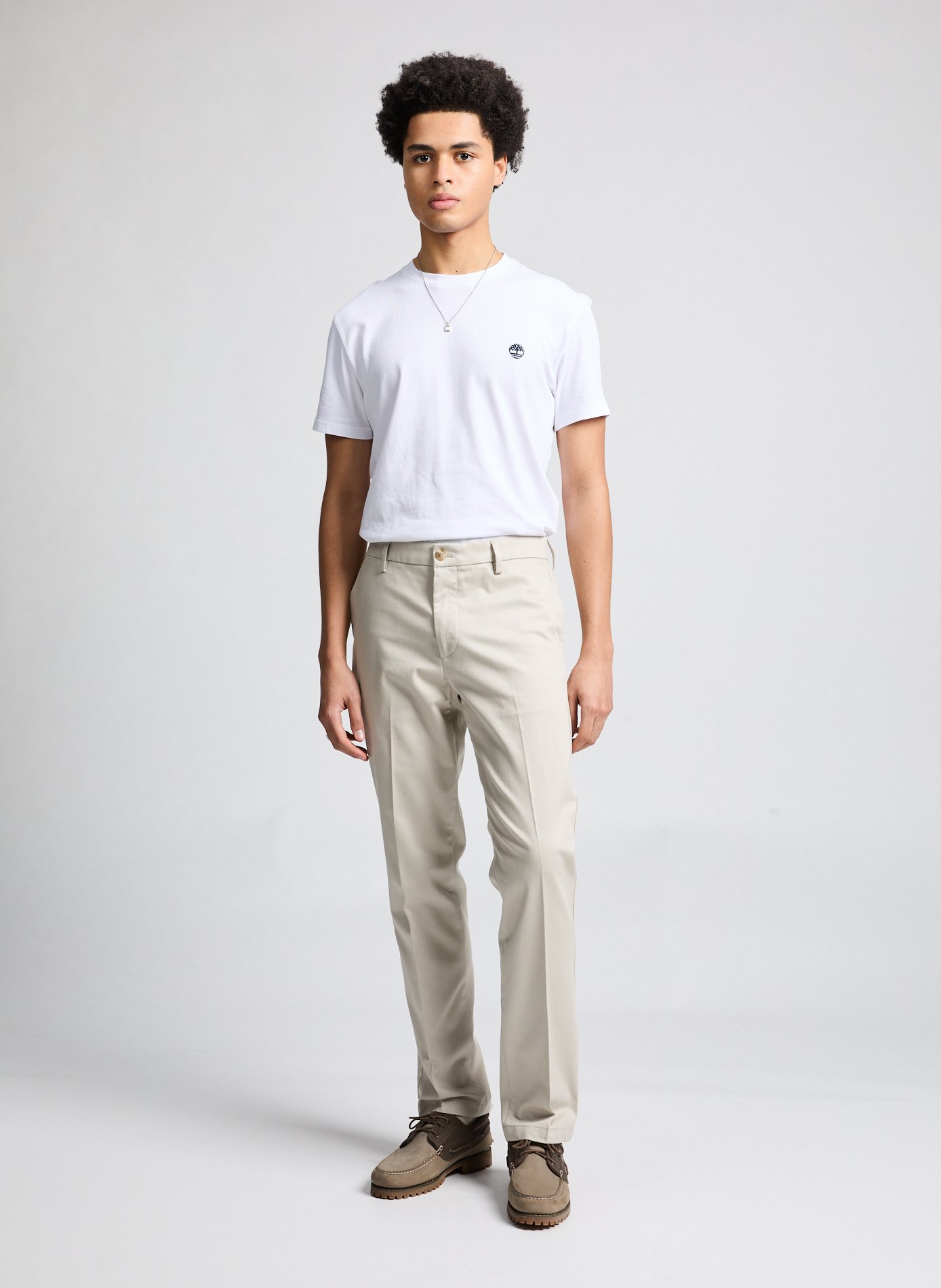 Cotton T-shirt TIMBERLAND White