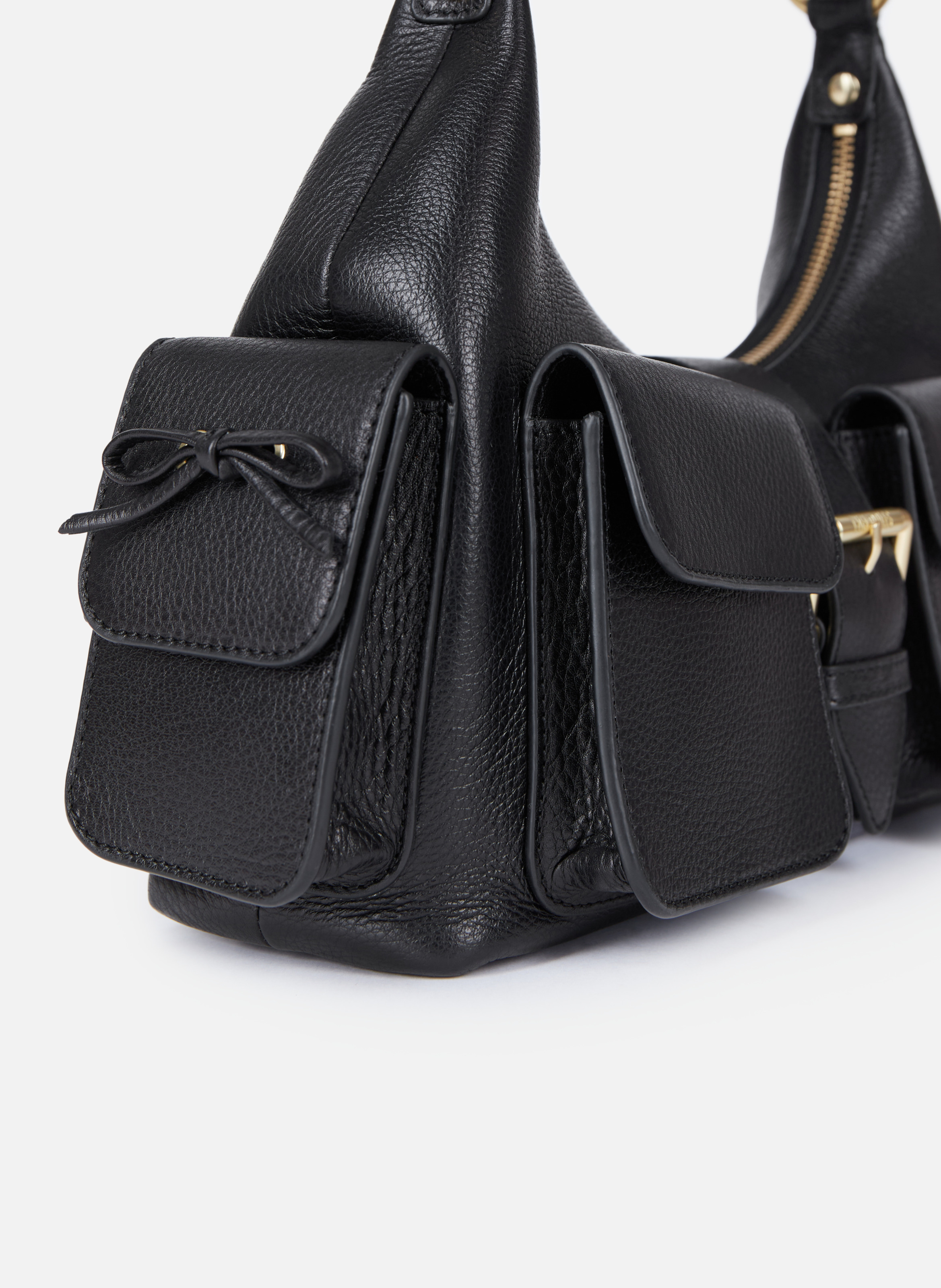Sac amelia en cuir grainé THE KOOPLES Noir