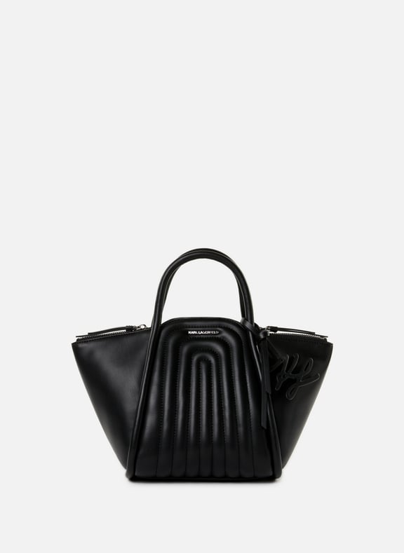 Sac à main matelassé Noir by KARL LAGERFELD KARL LAGERFELD Sac à main matelassé Noir
