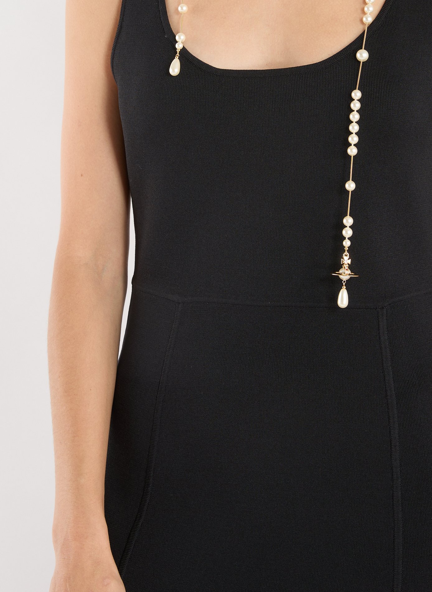 Robe midi droite ADOLFO DOMINGUEZ Noir