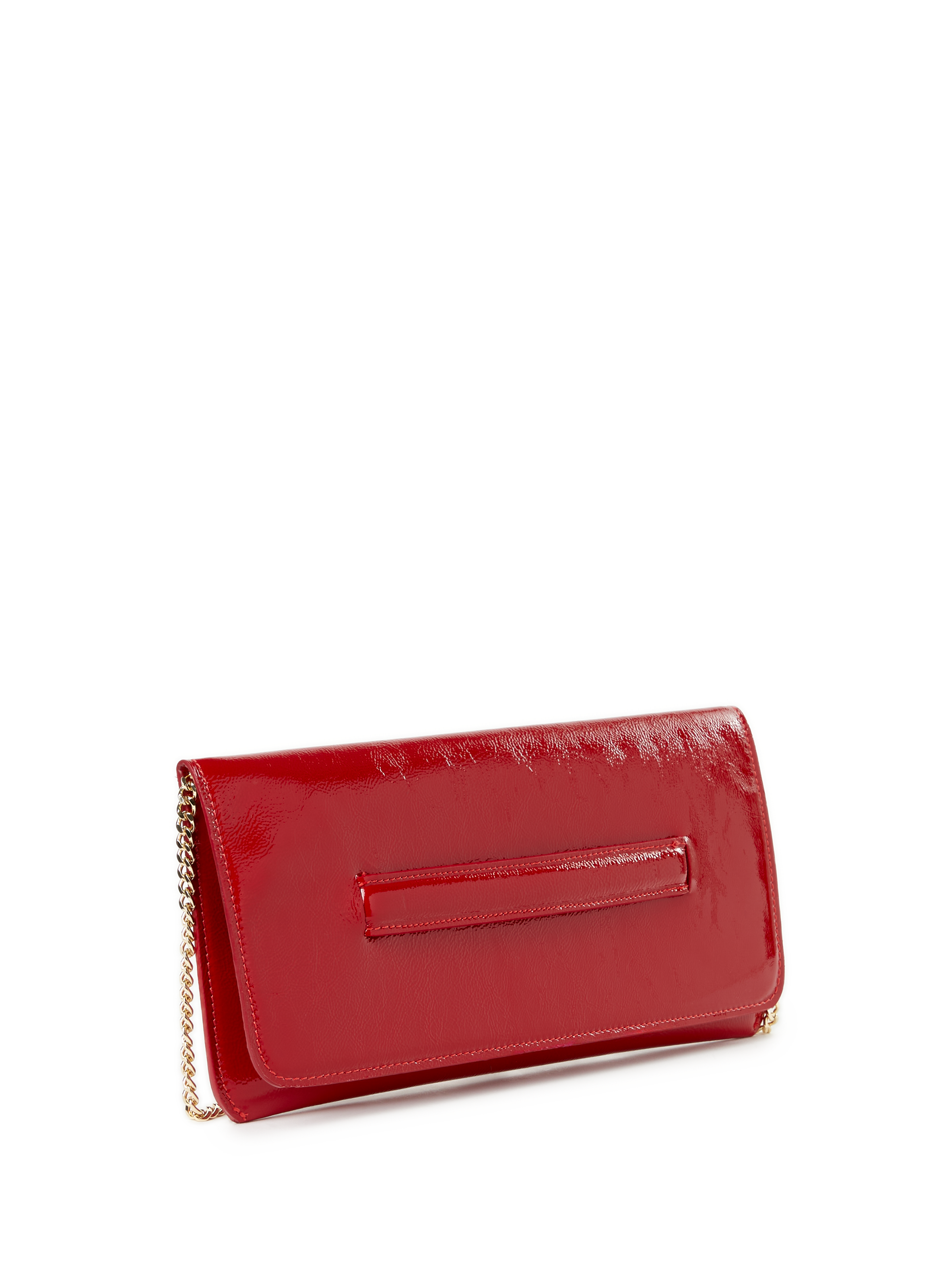 Sac à main Gloria en cuir vernis SAISON 1865 Rouge