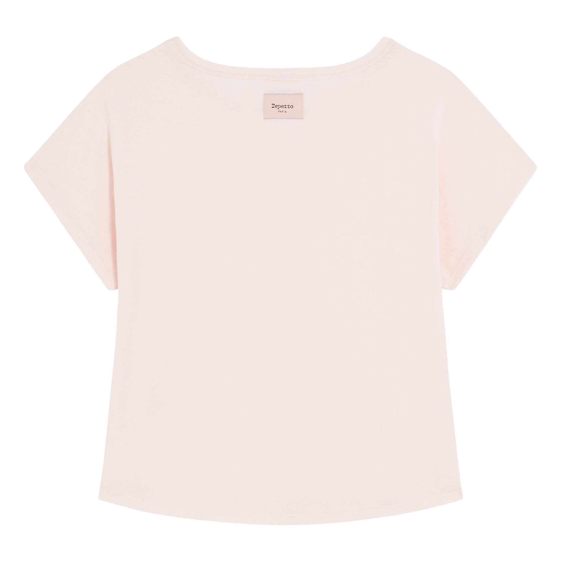 Tee-shit oversize en coton mélangé REPETTO Rose