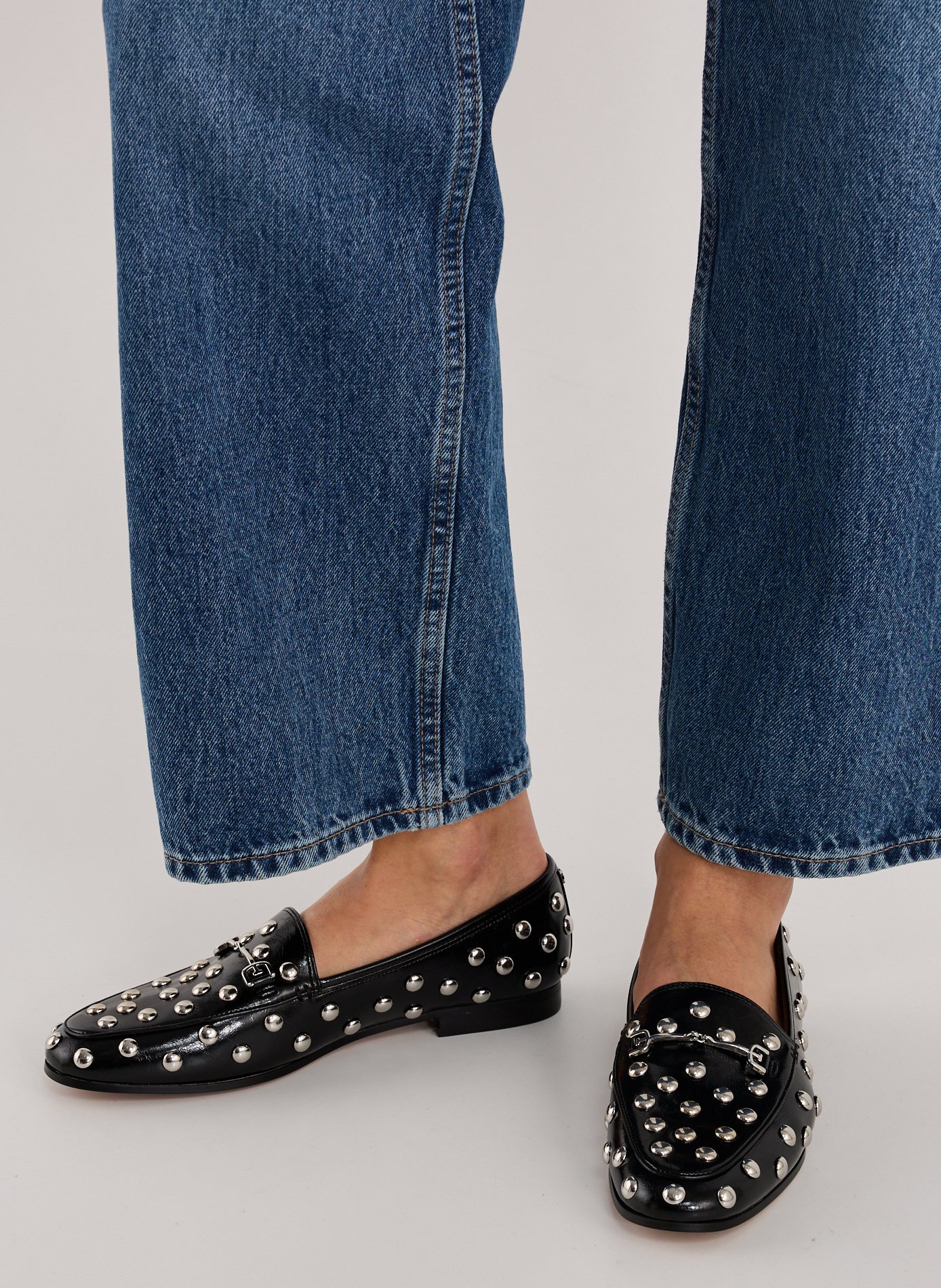 Mocassins cloutés  SAM EDELMAN Noir