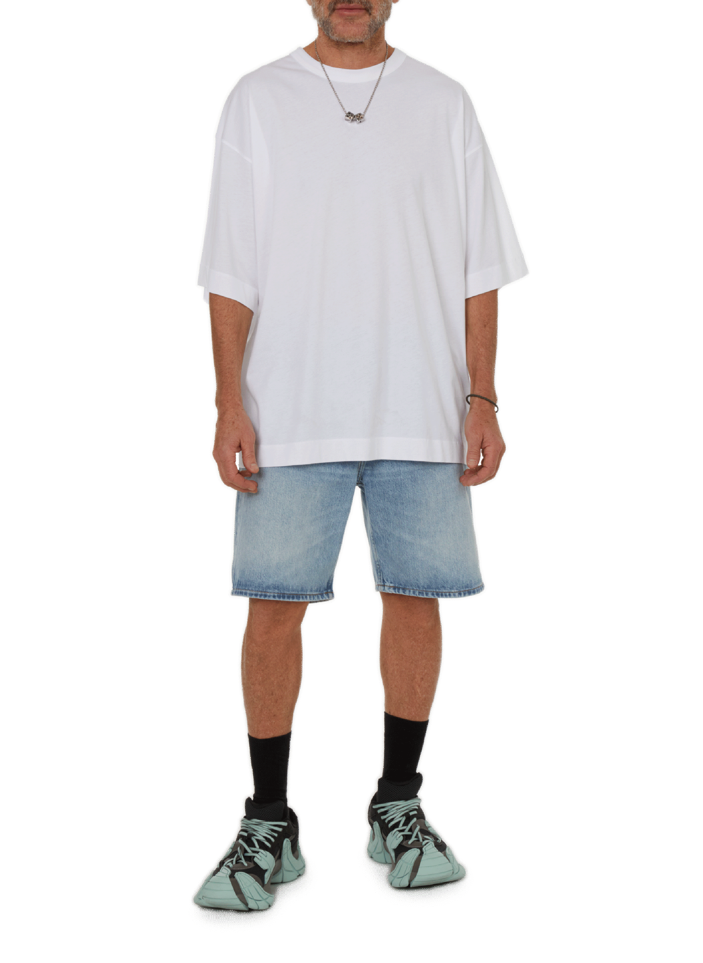 T-shirt oversize en coton DRIES VAN NOTEN Blanc