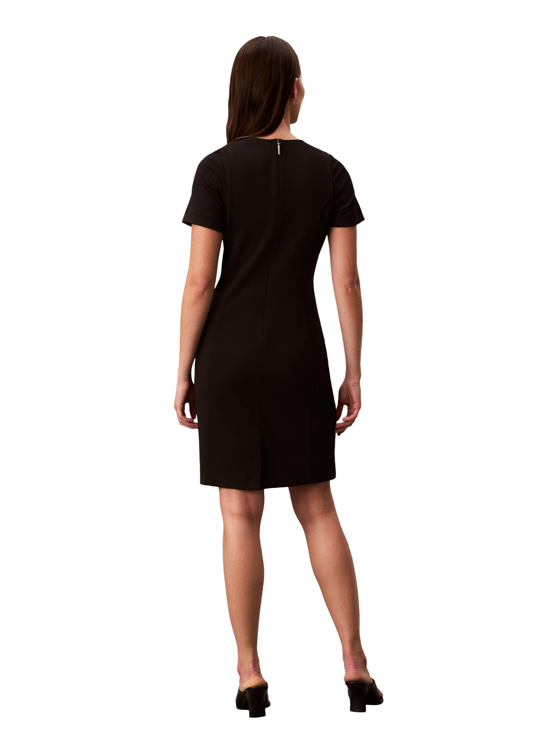 Robe droite unie CALVIN KLEIN Noir