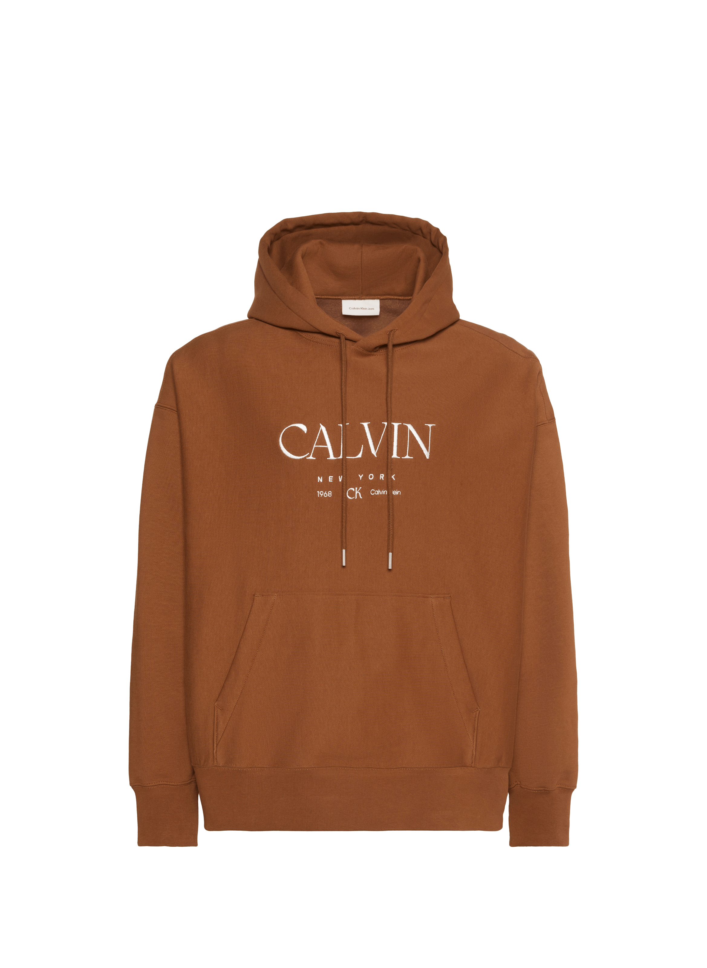 Sweat à capuche avec logo  CALVIN KLEIN Marron