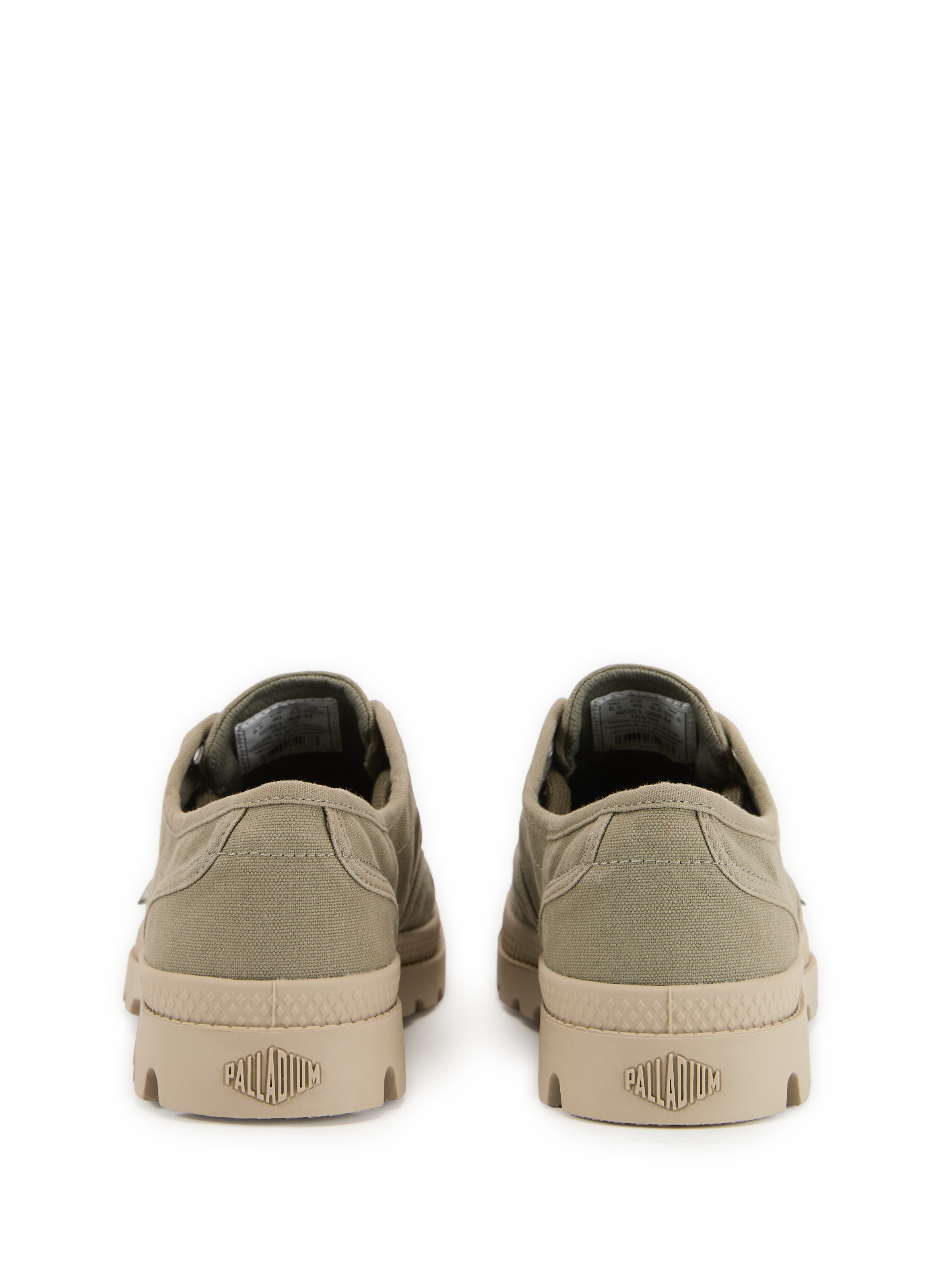 Pampa Oxford shoes in blended cotton PALLADIUM Khaki