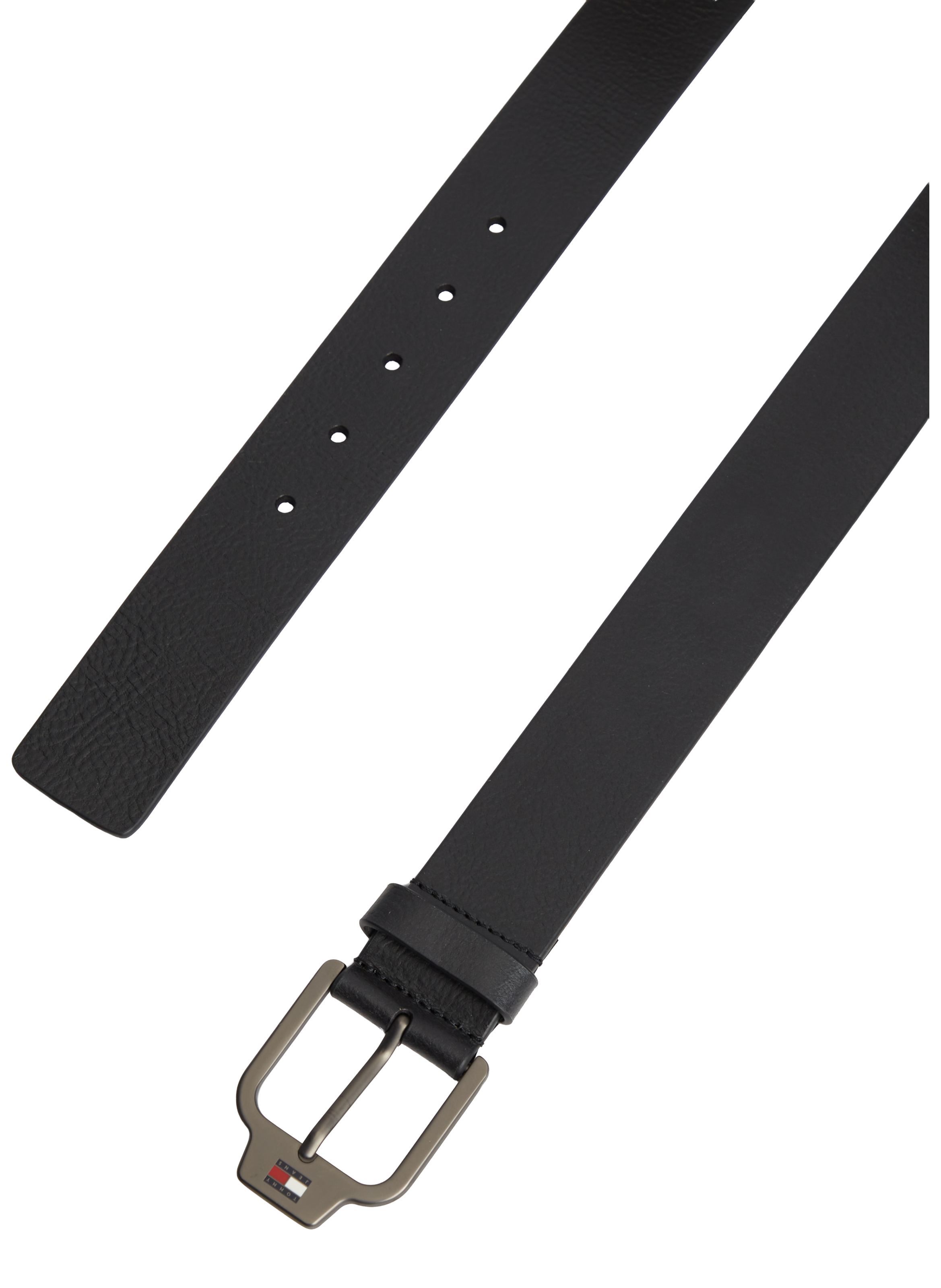 Ceinture en cuir grainé TOMMY HILFIGER Noir