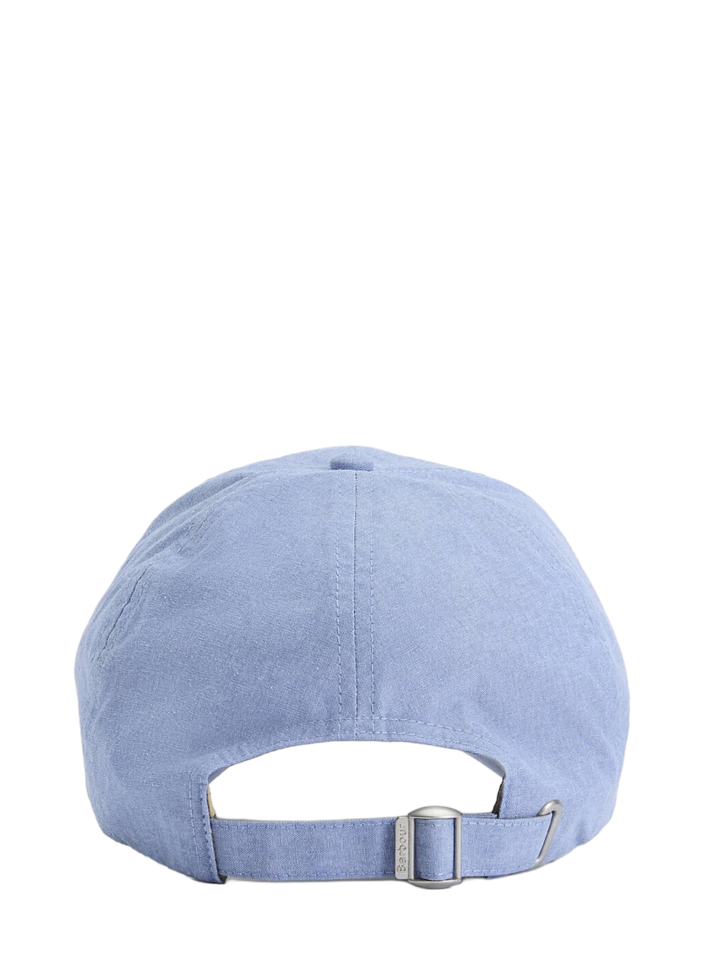 Casquette Nelson Chambray en coton BARBOUR Bleu