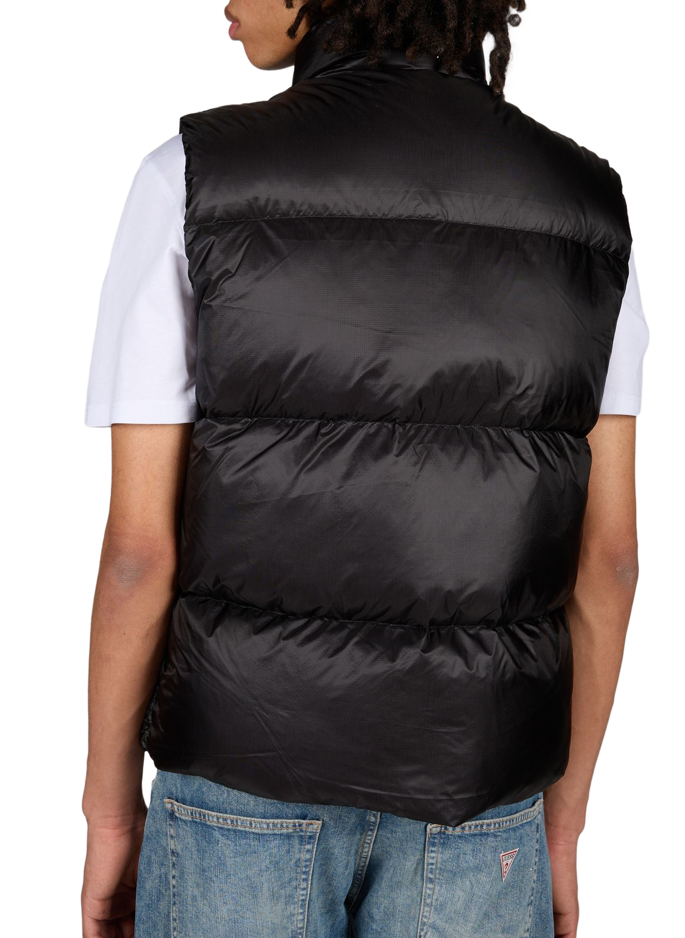 Quilted sleeveless vest Cesar GERTRUDE ET GASTON Black