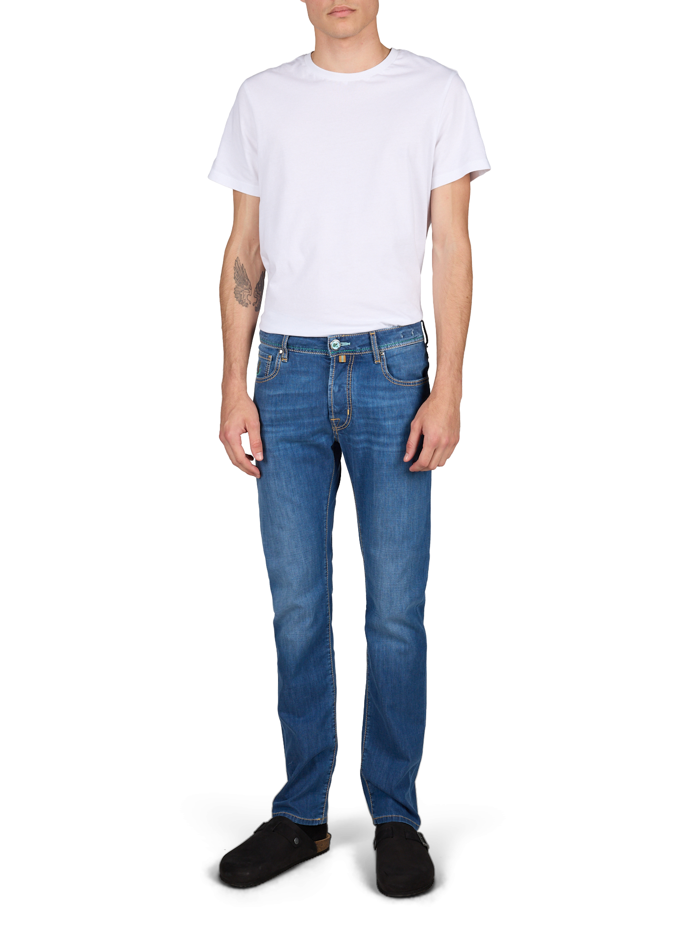 Cotton-blend jeans JACOB COHEN Blue