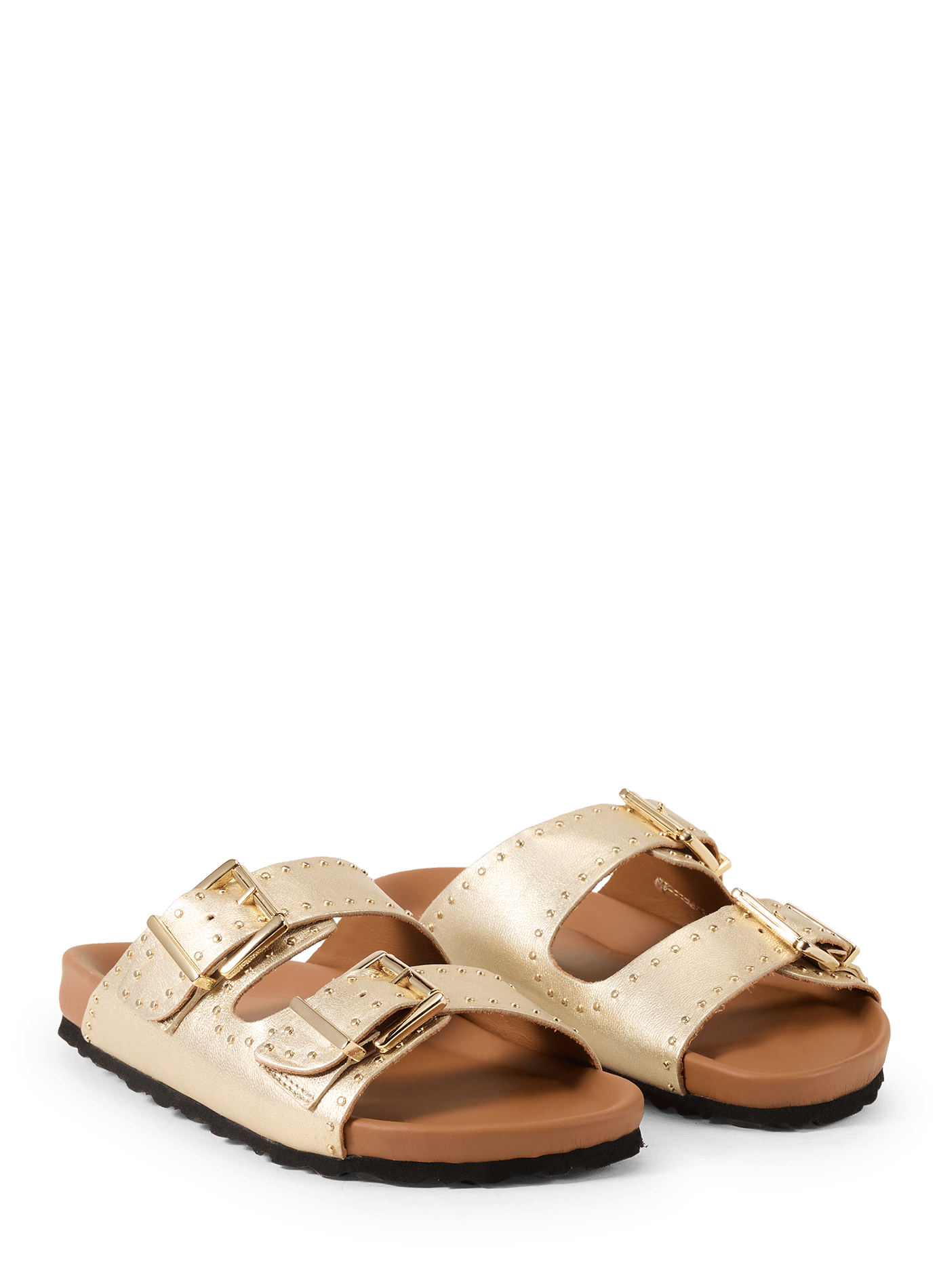 Mules funky in pelle SAISON 1865 Dorato