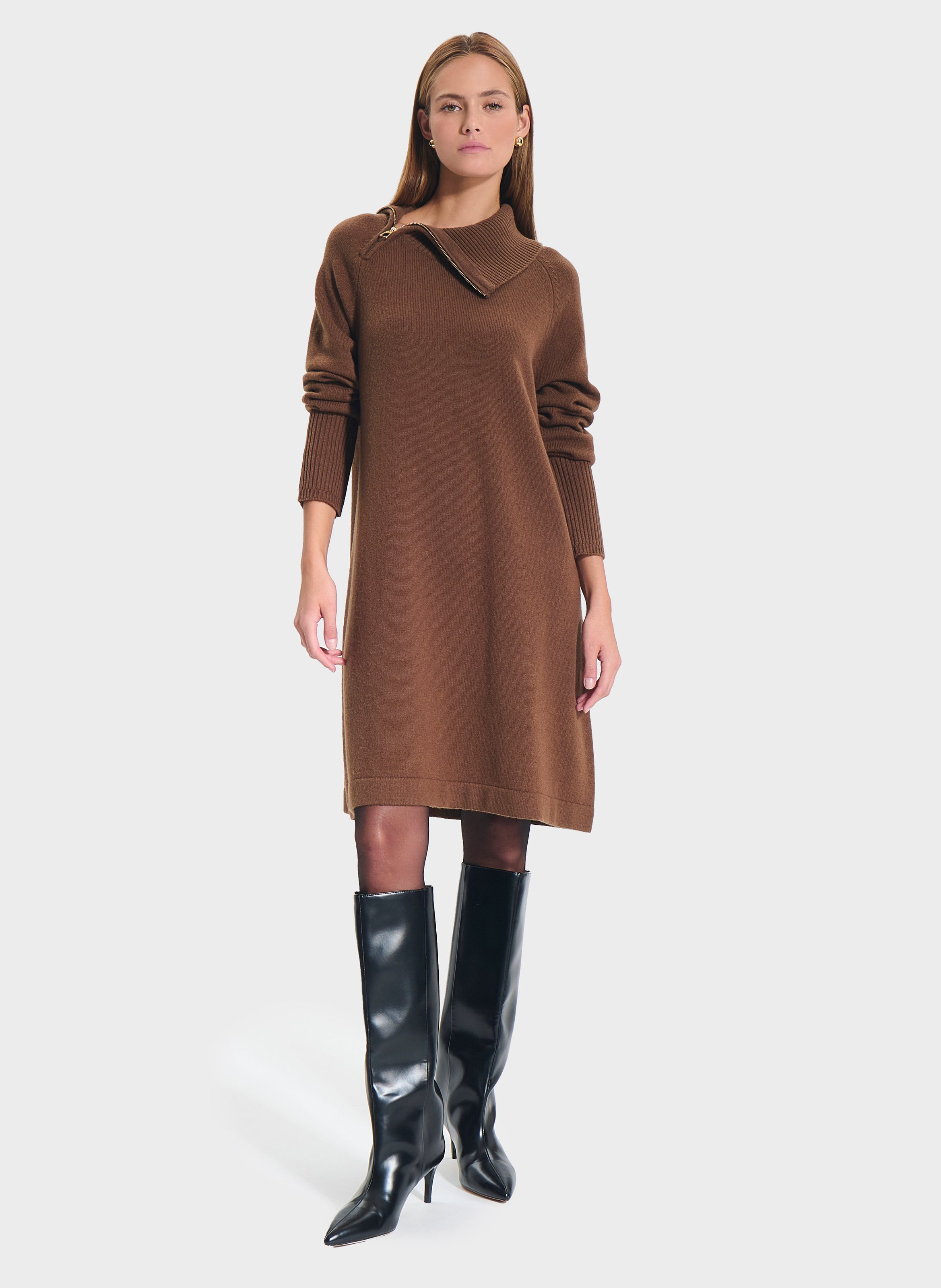 Robe  robertina ZAPA Marron