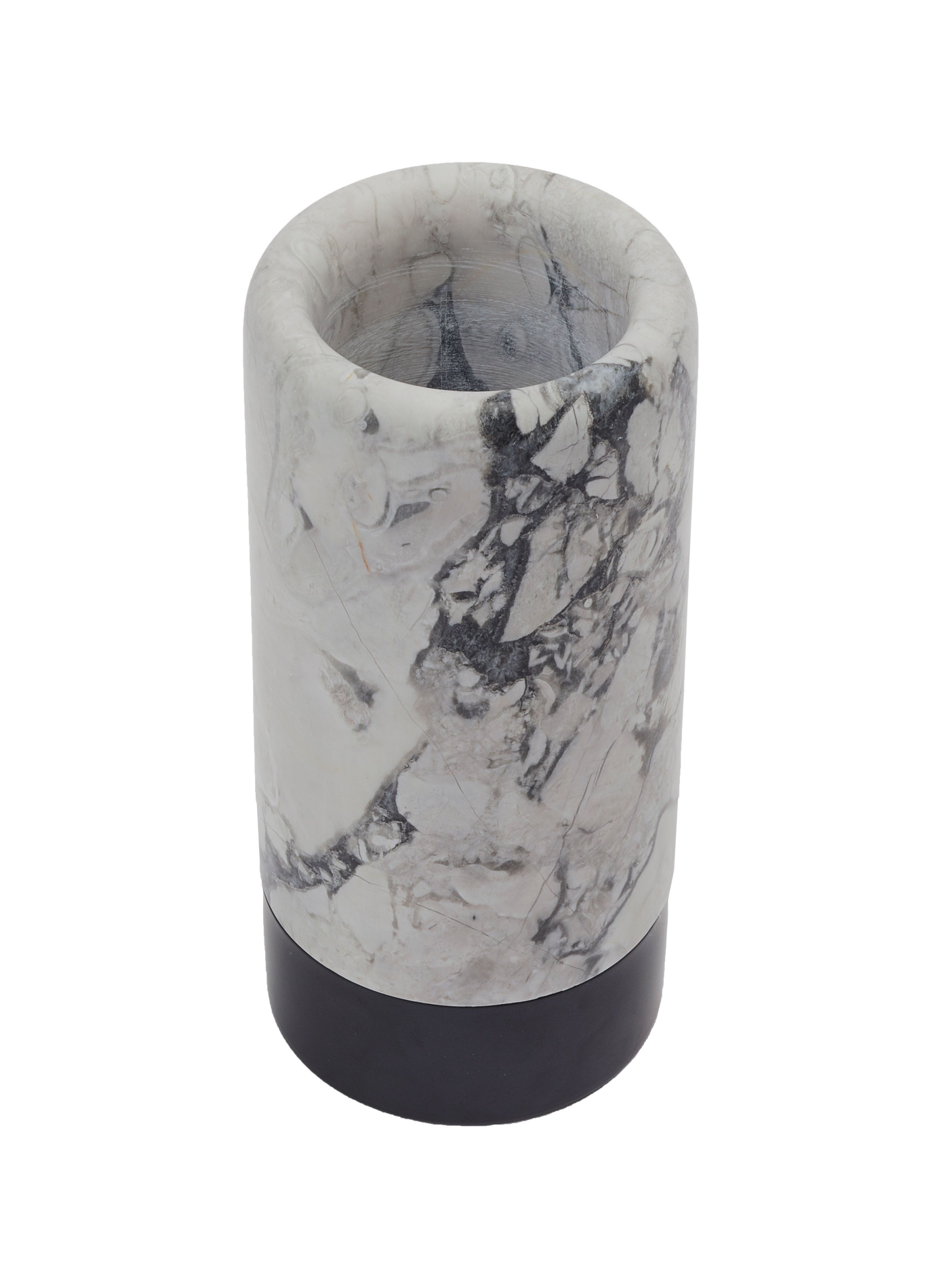 Porte-brosse à dents Nero en marbre AQUANOVA Blanc