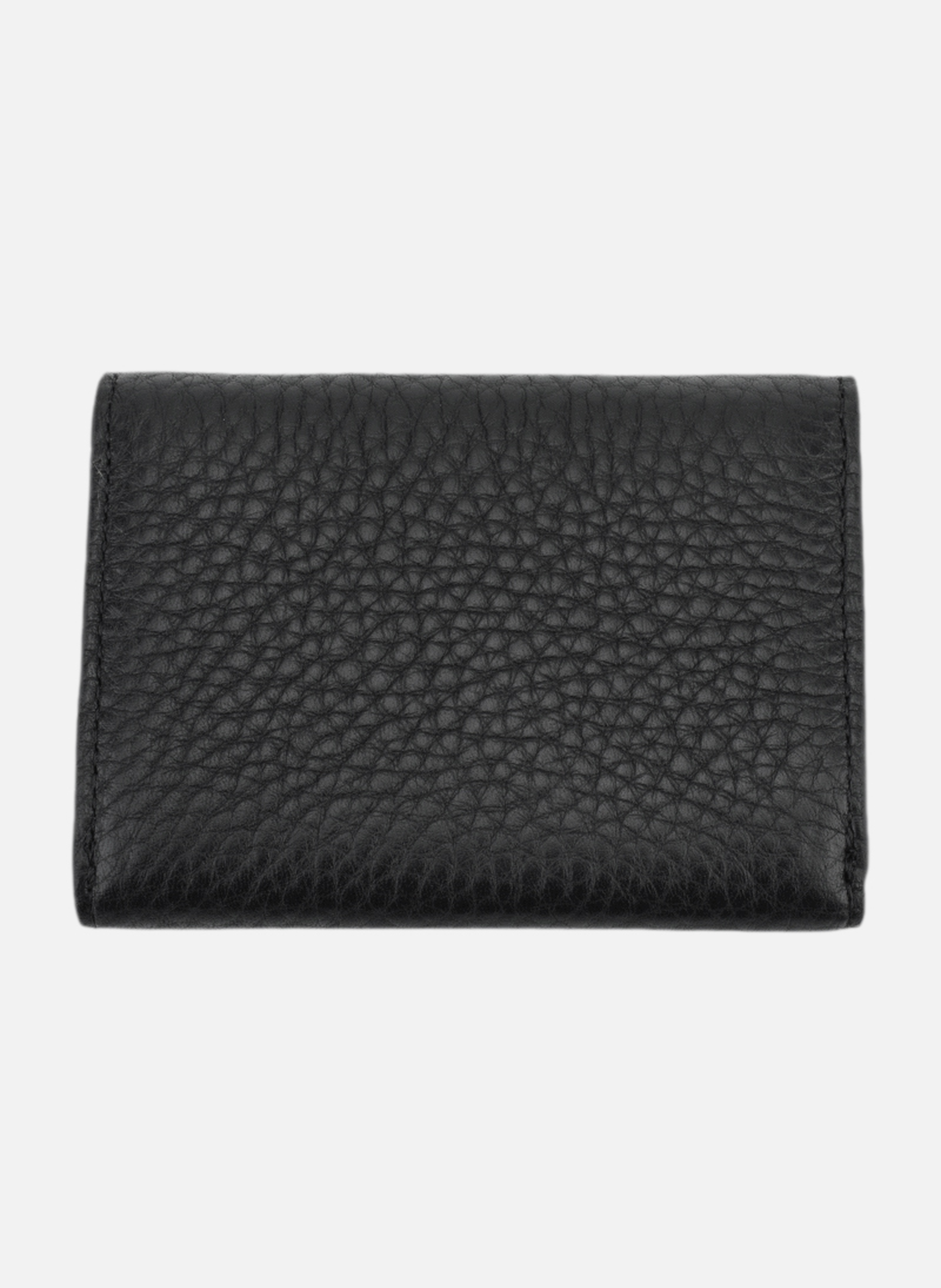 Club | porte-monnaie pm en cuir de veau | Noir POURCHET Femme