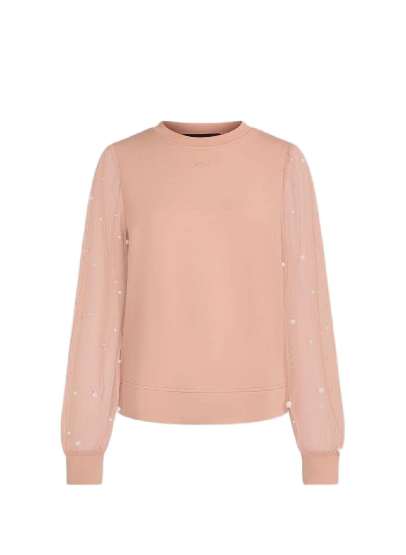 Ronde hals sweater KARL LAGERFELD Roze