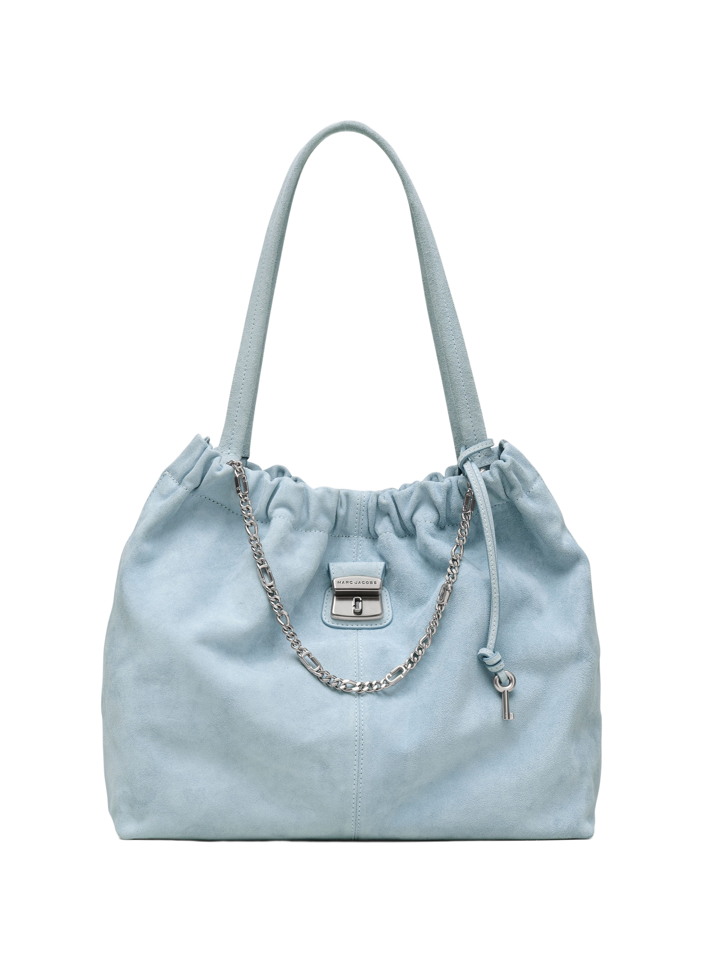 Sac épaule suédé The Cristina Tote MARC JACOBS Bleu