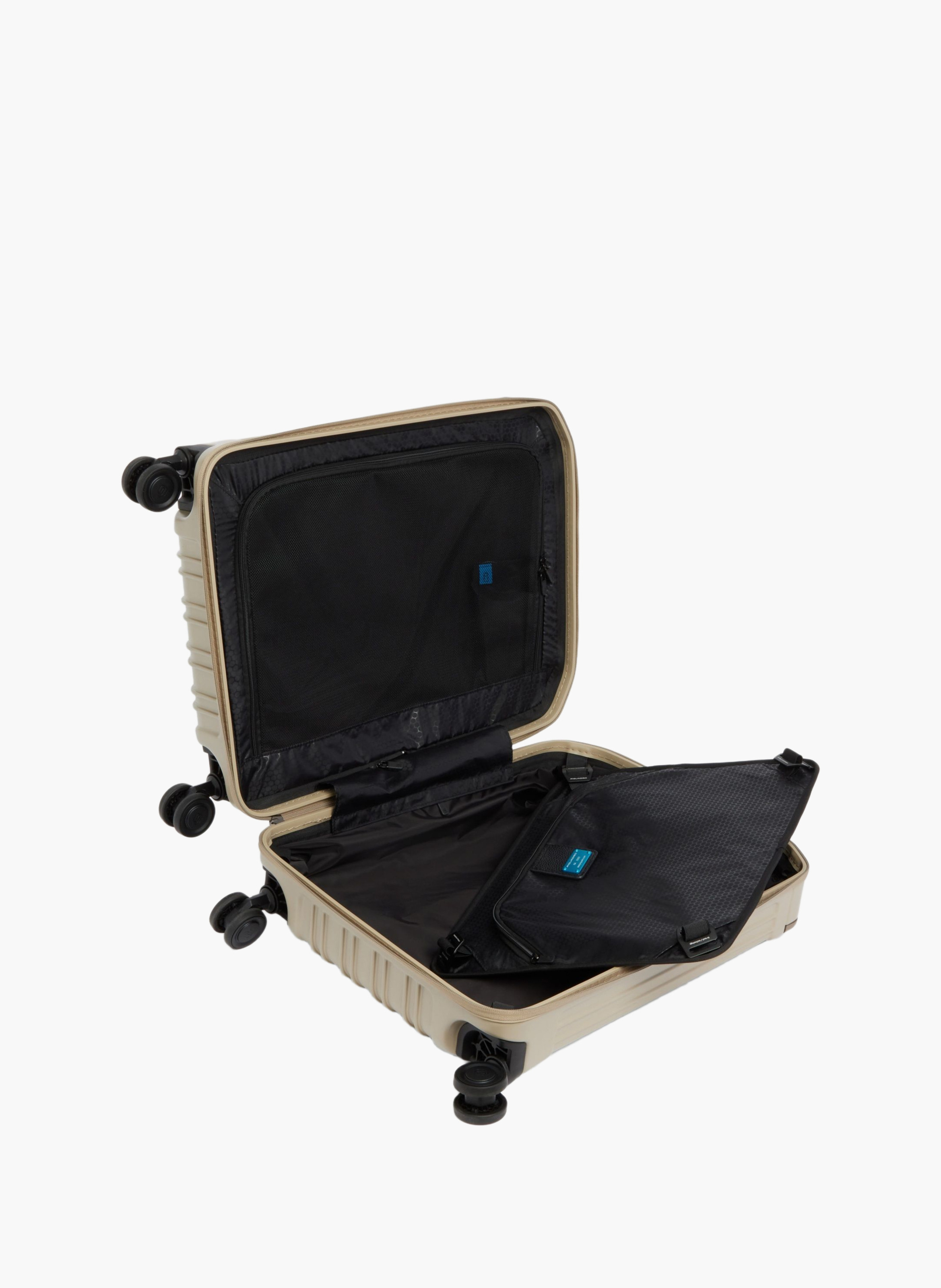 Valise cabine à 4 roues PIQUADRO Beige