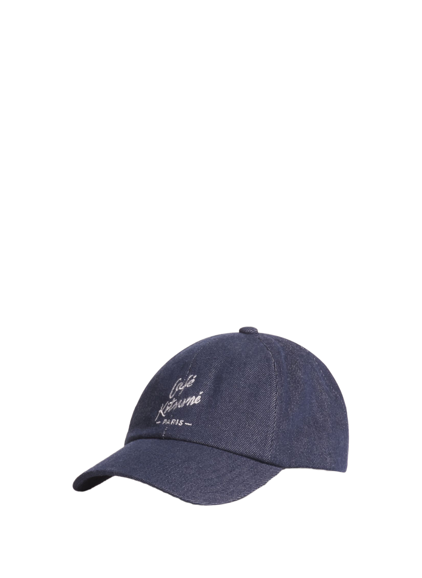 Denim-Kappe MAISON KITSUNÉ Blau