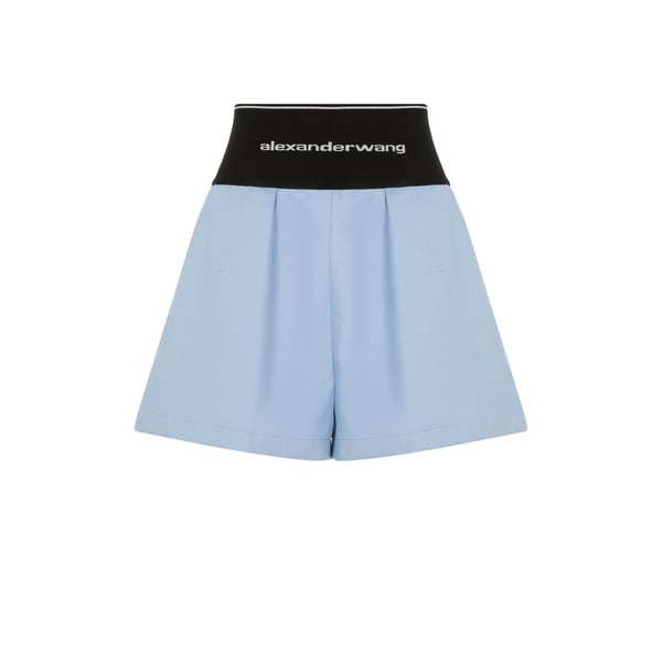 Short Safari en coton mélangé