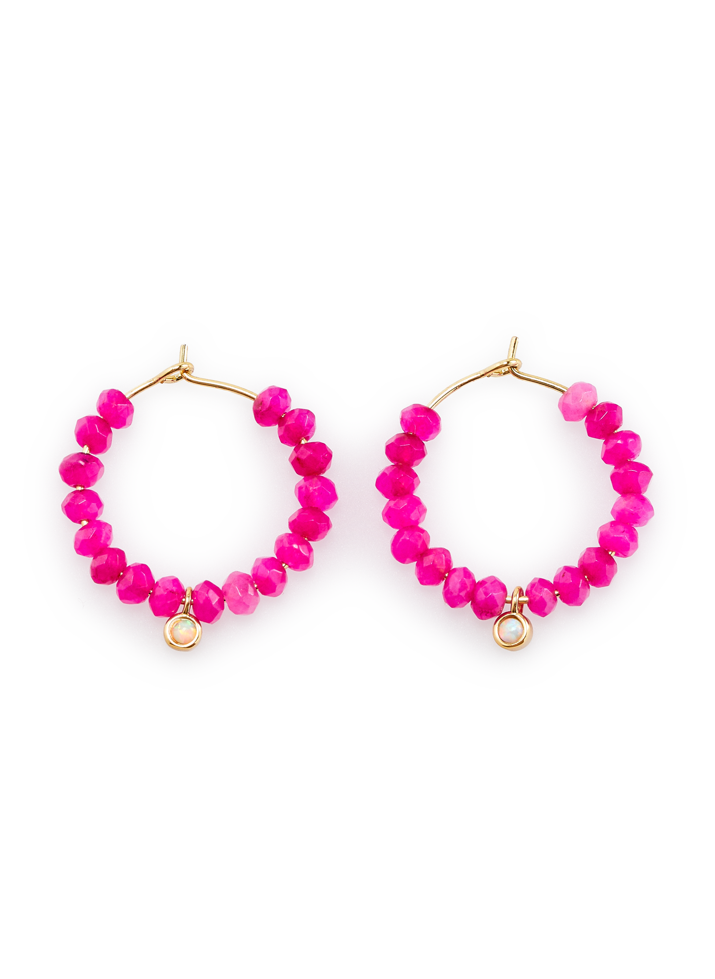ANNI LU Boucles d'oreille Pump in the jam Rose