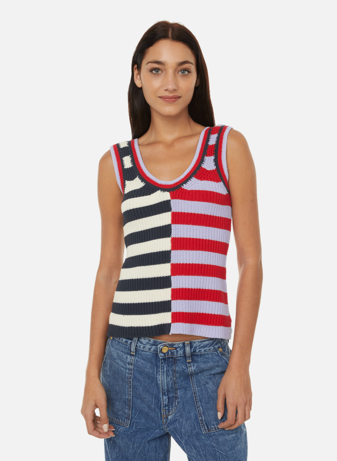 ETRE CECILE knitted cotton tank top