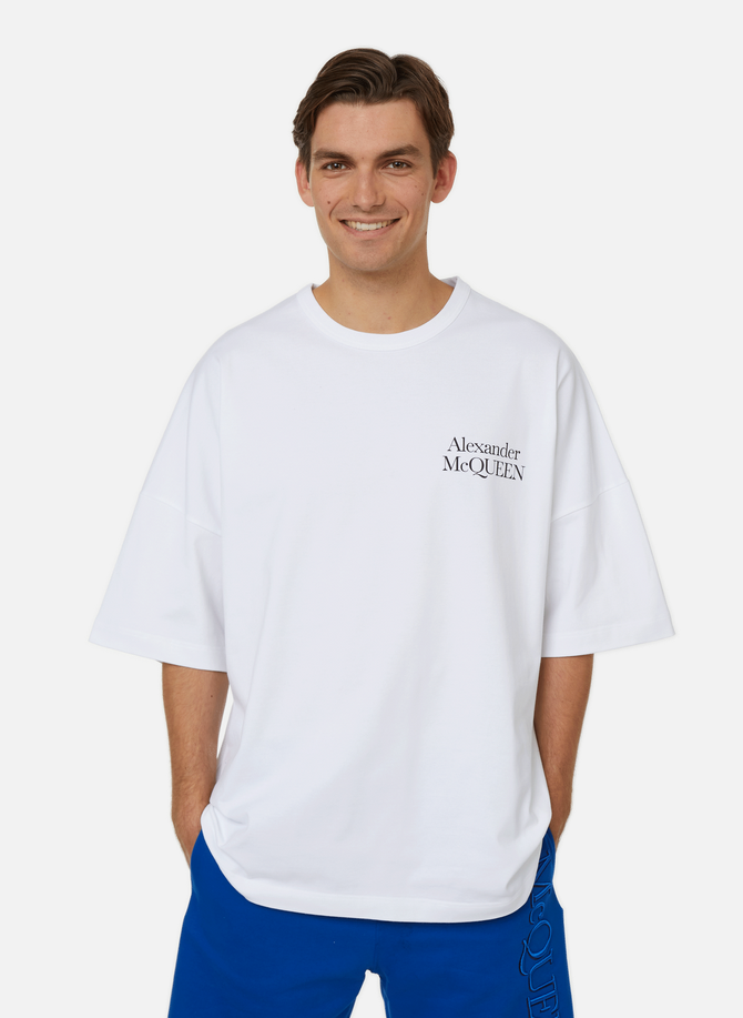 ALEXANDER MCQUEEN übergroßes Baumwoll-T-Shirt