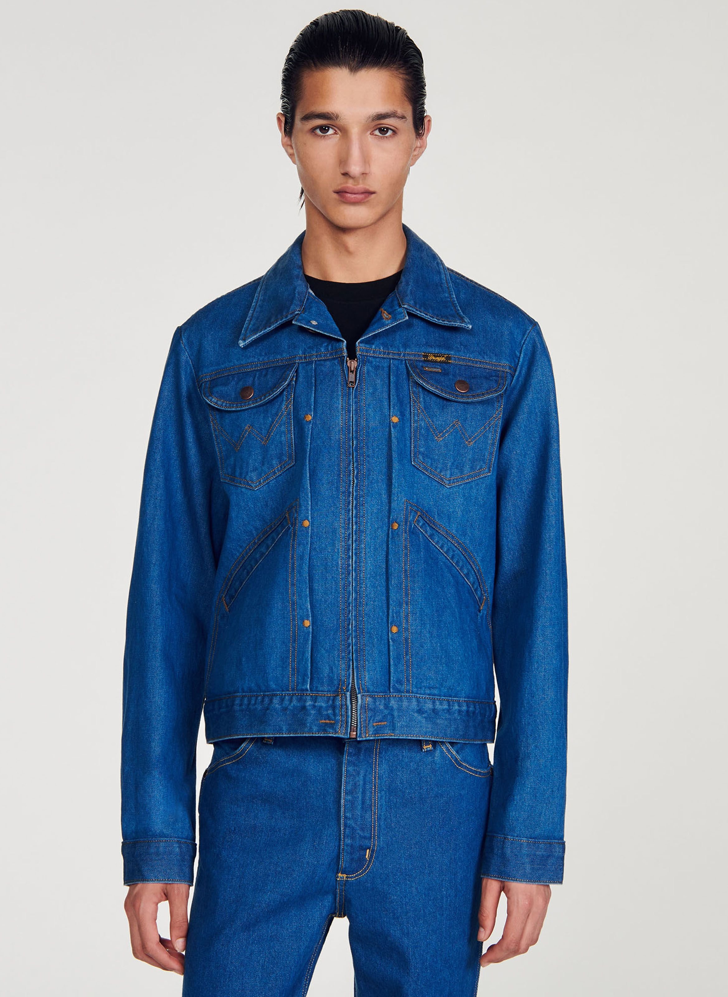 Sandro homme blouson hot sale